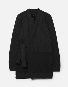 product luxury factor 1461 Maharishi Knitted Kimono Black