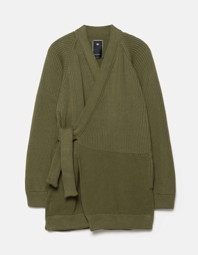 product urban style quotient 1461 Maharishi Knitted Kimono Olive