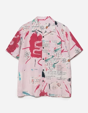 1482 Basquiat Year of the Snakeman Shirt Pink Cooling Core Technology Classic Comfort