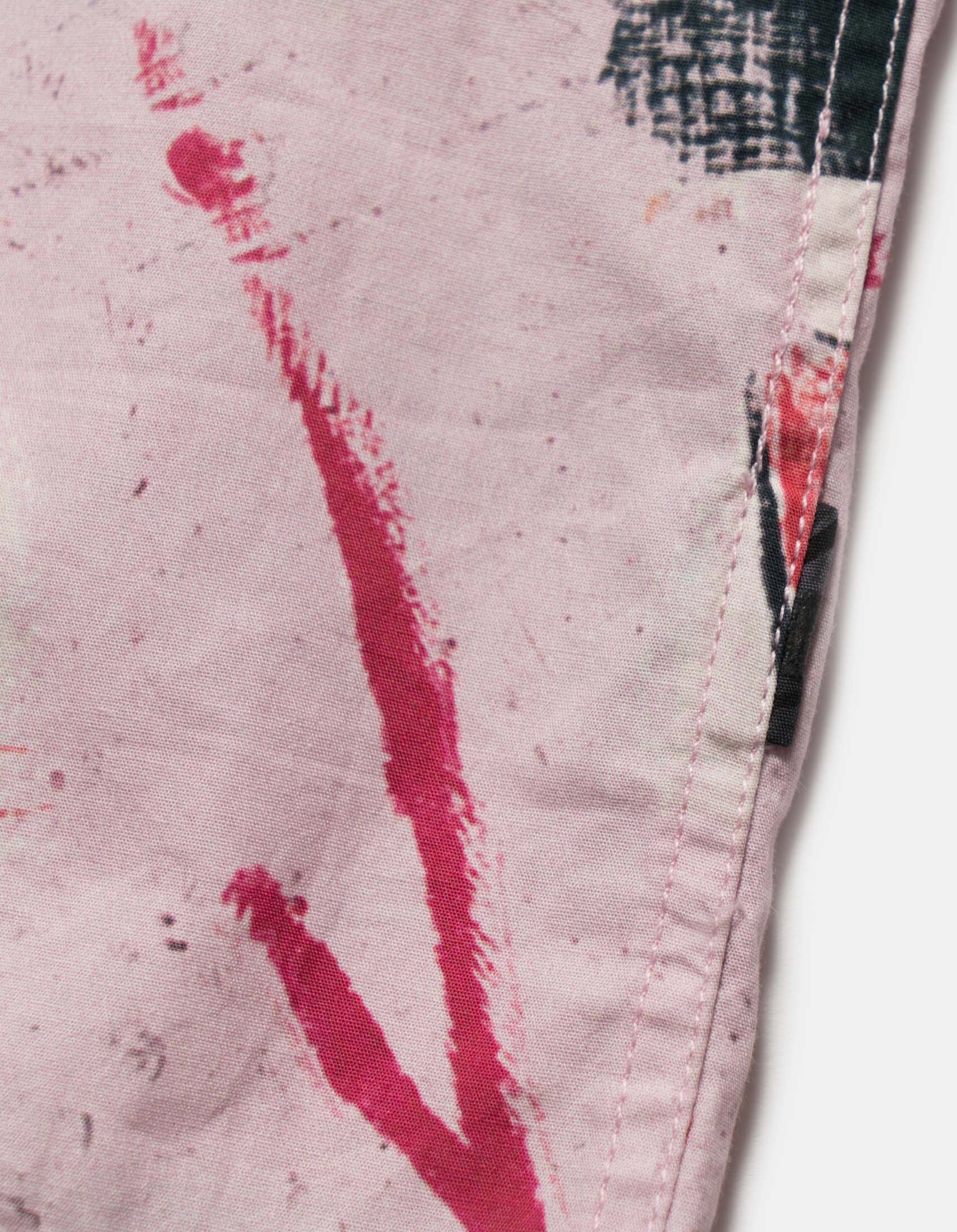 1482 Basquiat Year of the Snakeman Shirt Pink Casual Comfort