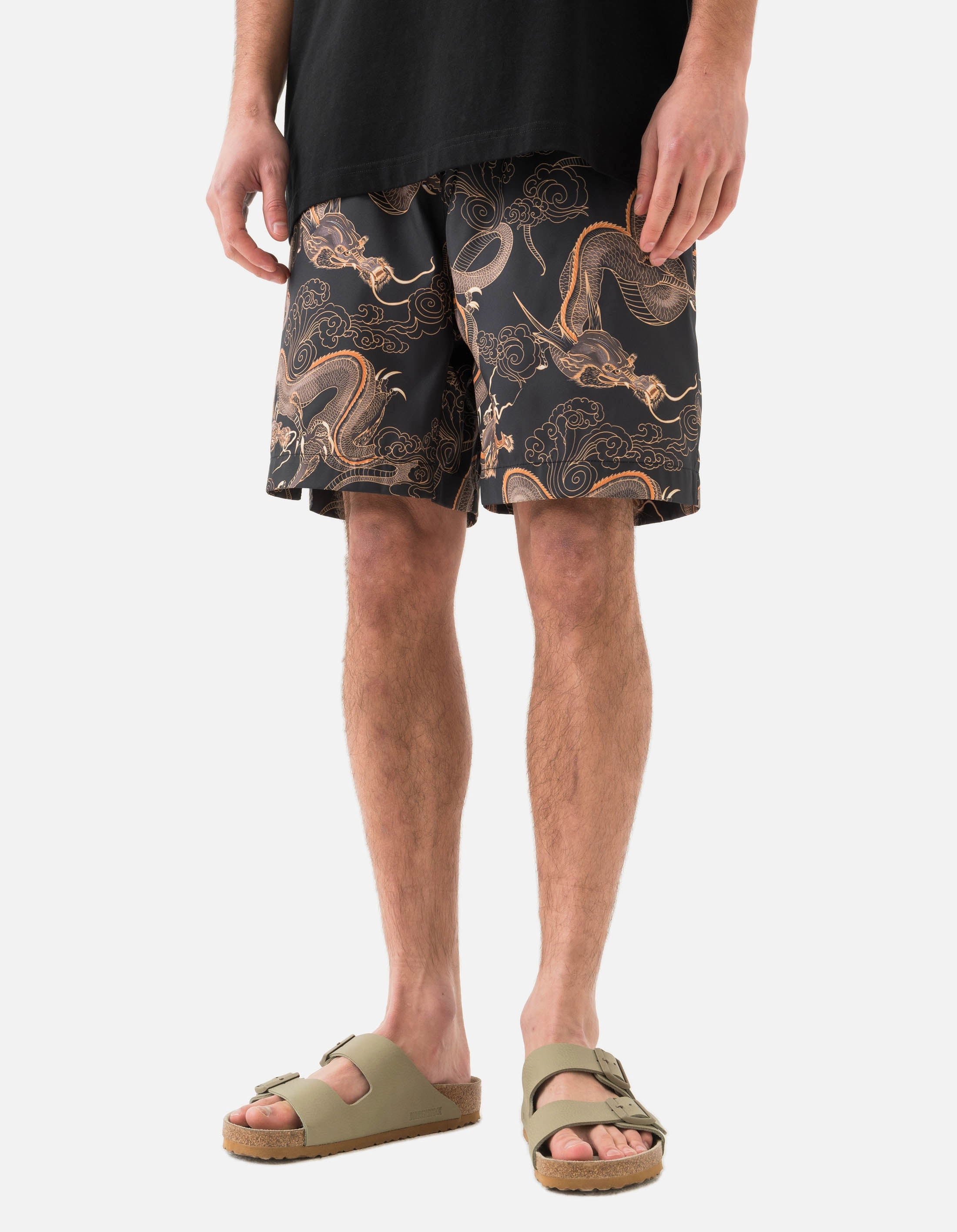1549 Dragon Swim Shorts Black Freedom Movement Wedding Gift