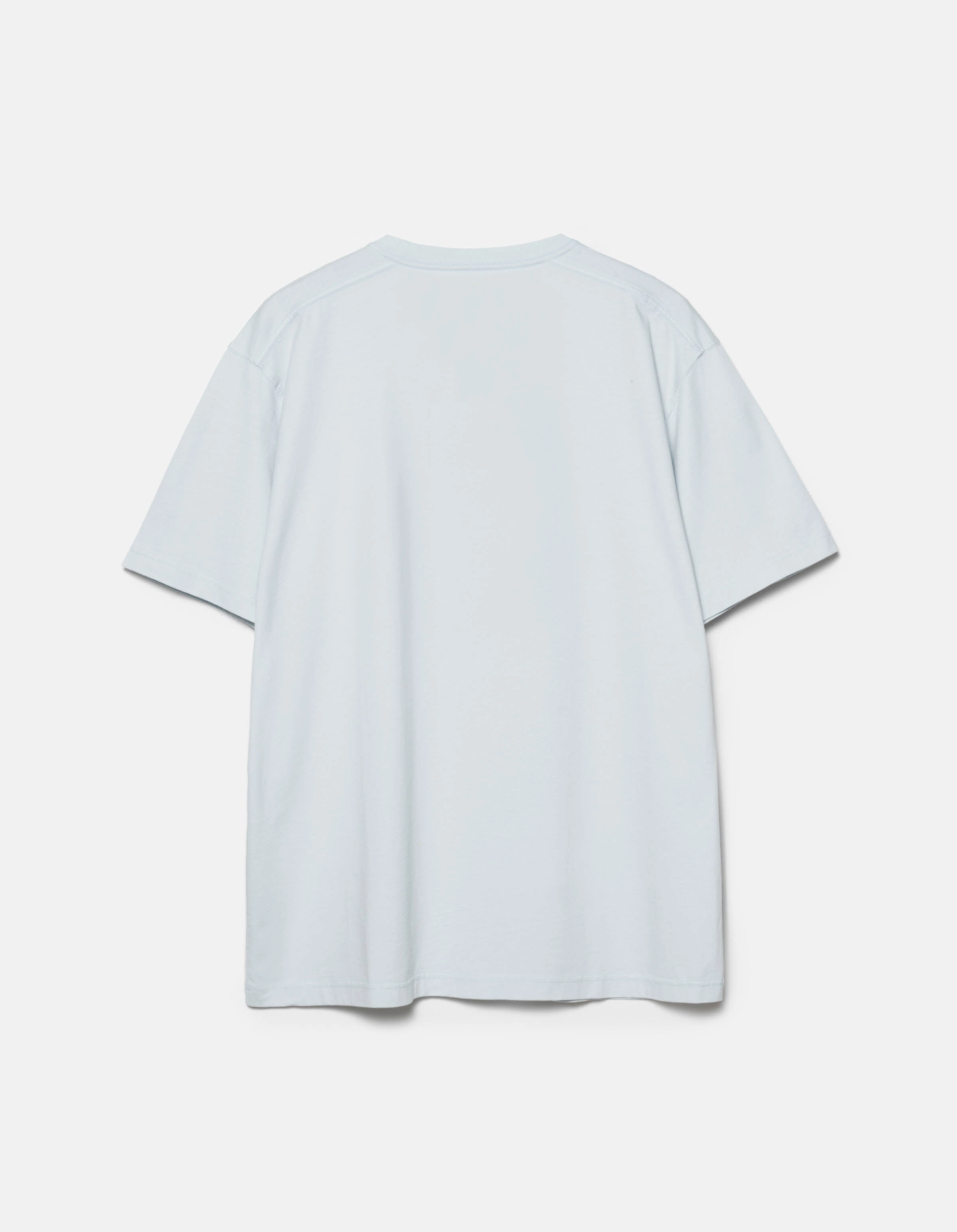 Microfiber texture 1583 Mark Lebon Blechman S/S T-Shirt Ice Blue