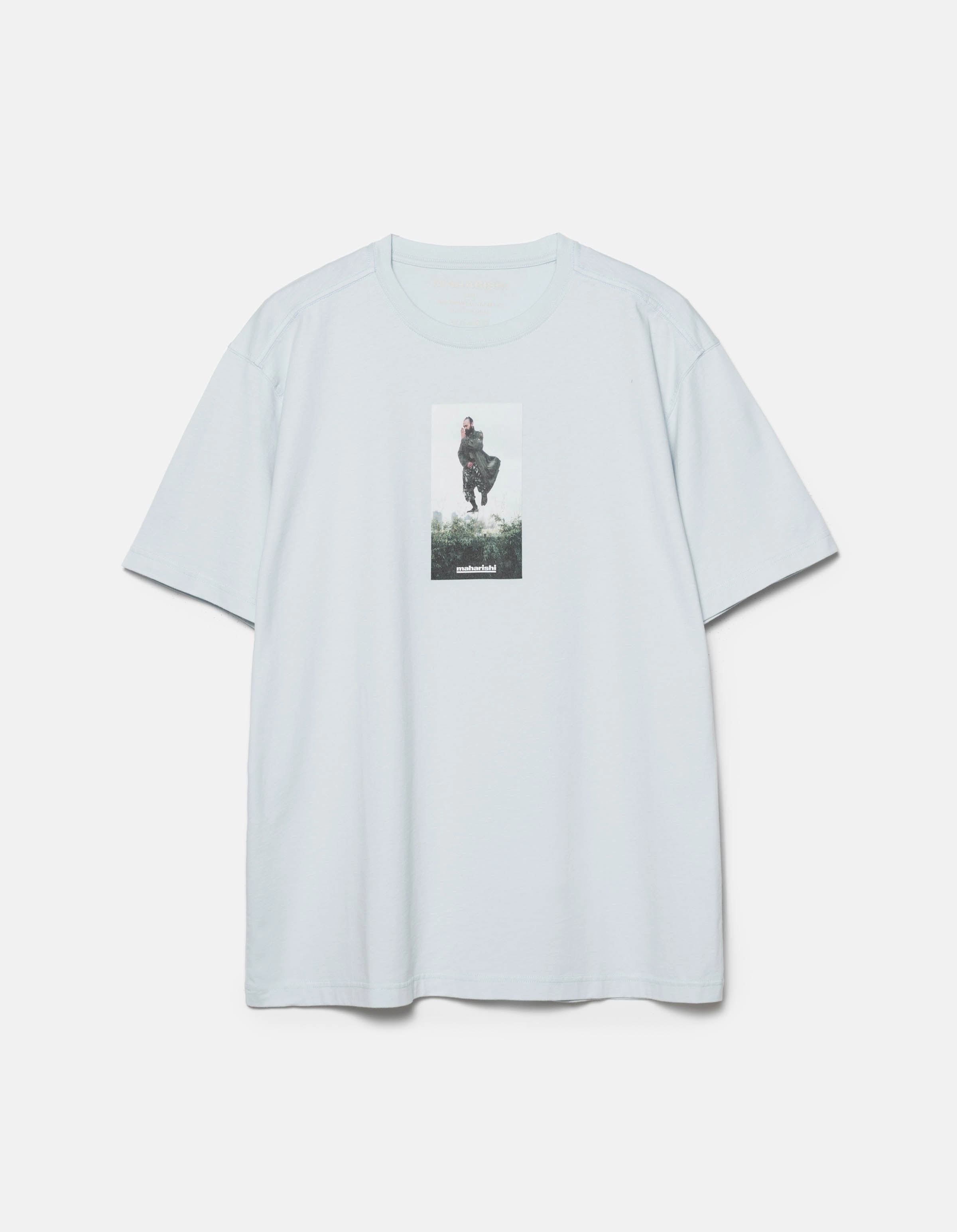 1583 Mark Lebon Blechman S/S T-Shirt Ice Blue Pocket Reinforcement AbrasionResistantFabric
