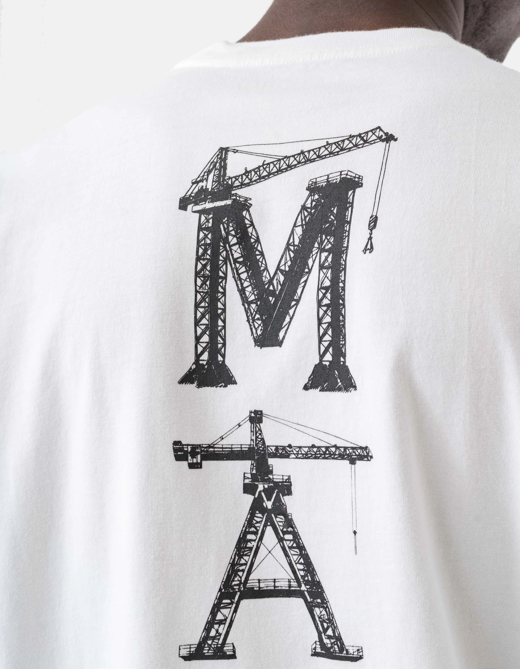 QuickDrying QuickDry Performance 1584 Maha Cranes L/S T-Shirt White