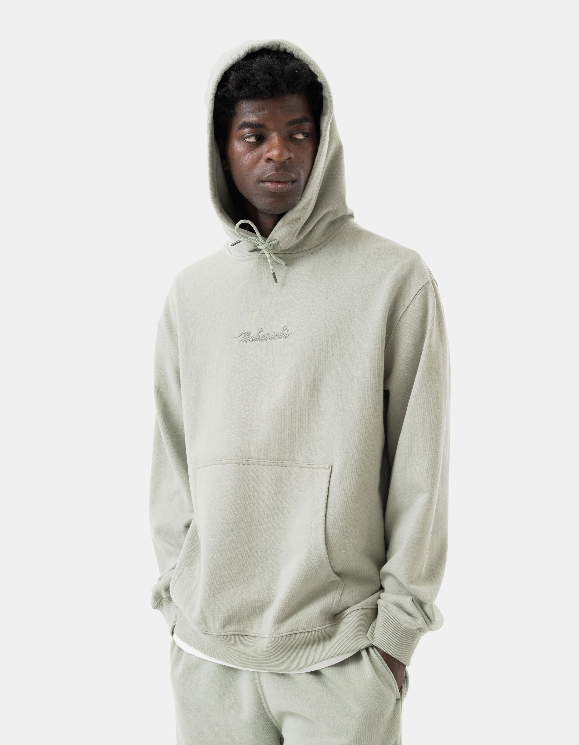 Comfy Apparel 4622 Maharishi Organic Hooded Sweat Sage
