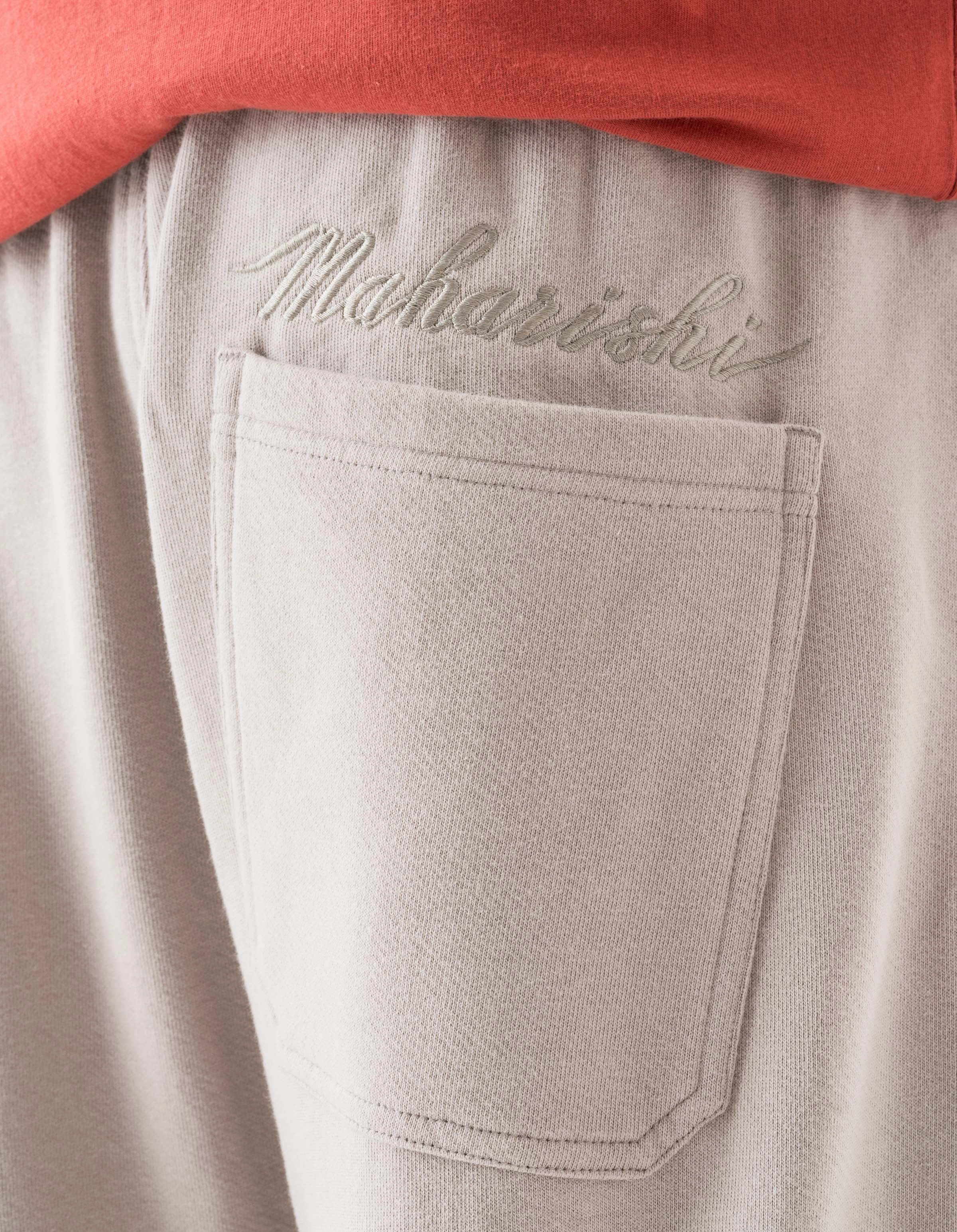 4623 Maharishi Organic Sweatpants Taupe Streetwear vibe