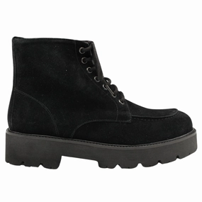5000 Lace Up Bootie Wedge Heel