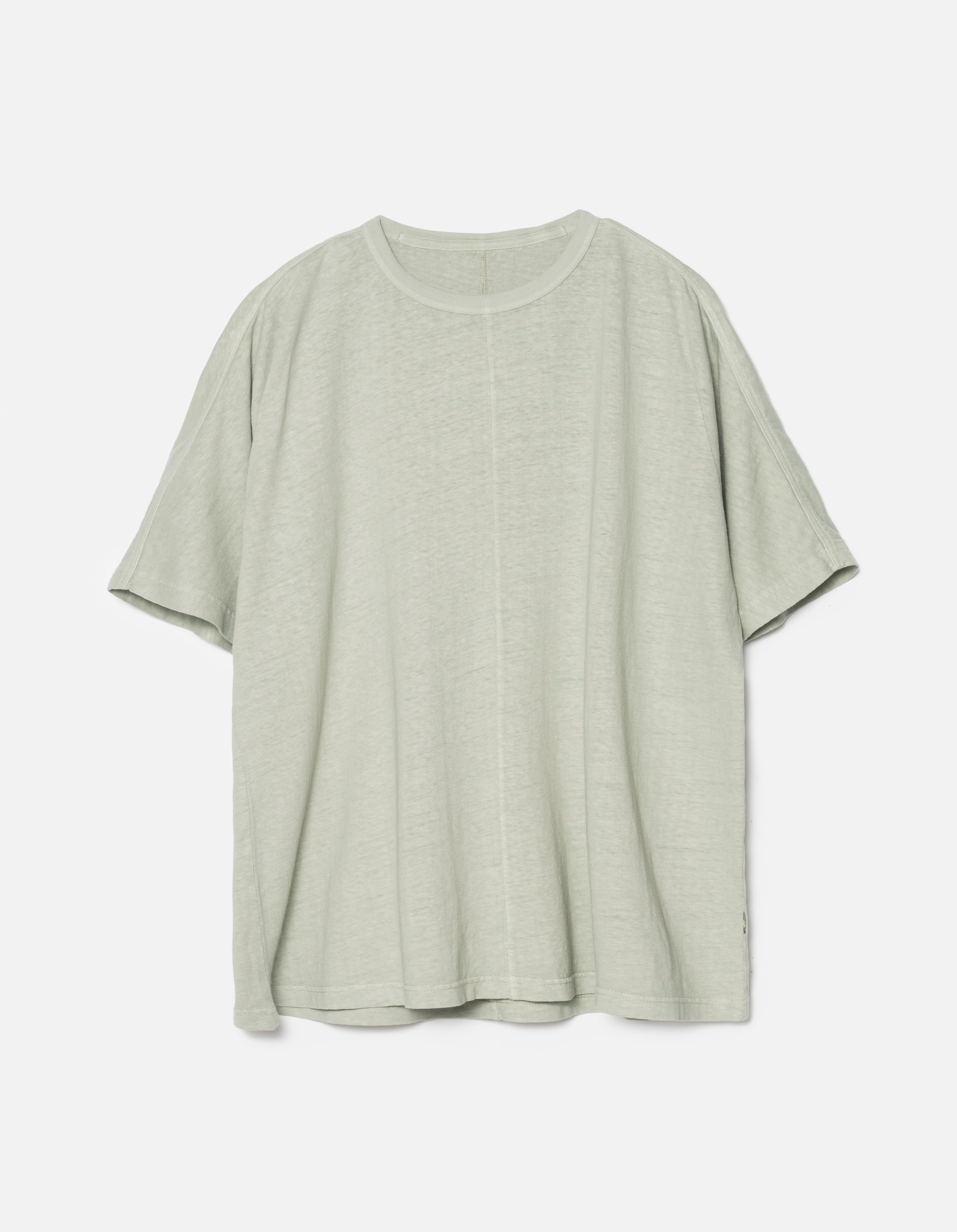 Biodegradable Fiber Relaxed Fit Shirt 5234 Hemp Cross Loose T-Shirt Sage