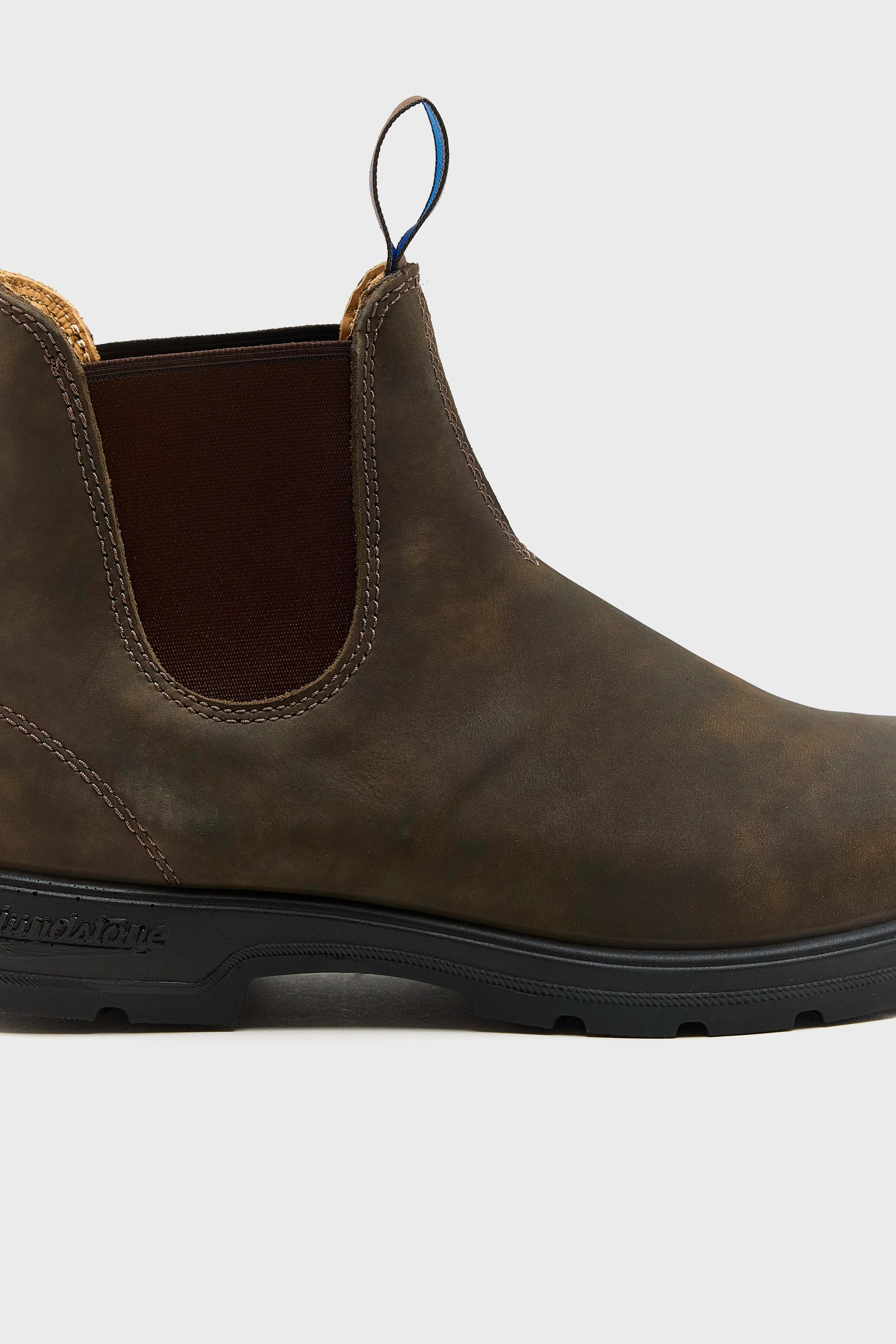 Cushioned Step Trail Exploration Insulated Morning Walk 584 Thermal Chelsea Boots for Women  (252 / W / BROWN)