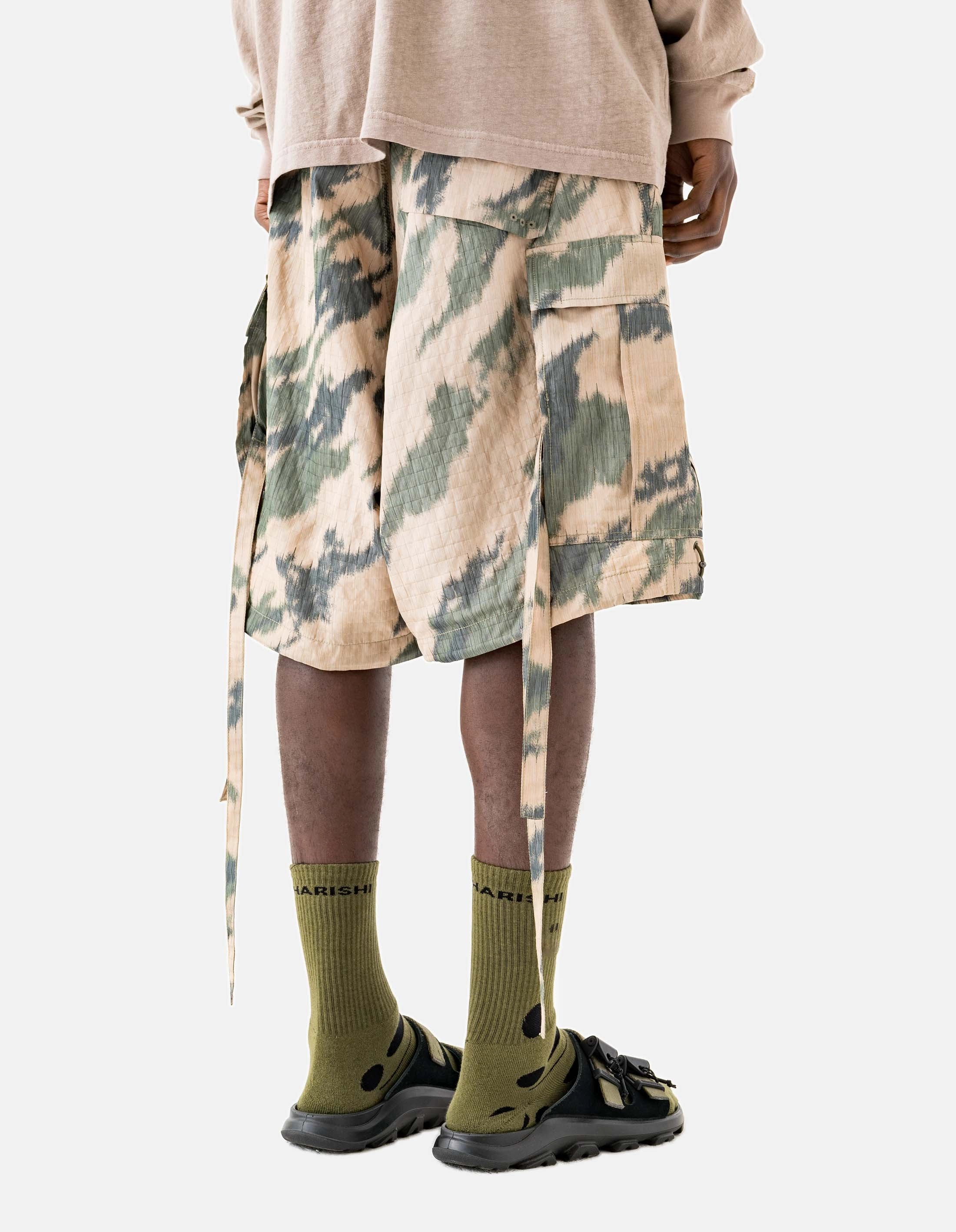 Free Size Adjuster Quick Movement 6066 Bonsai Camo Oversized Snoshorts Woodland