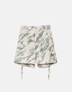 Stain Release Finish 6066 Bonsai Camo Oversized Snoshorts Woodland