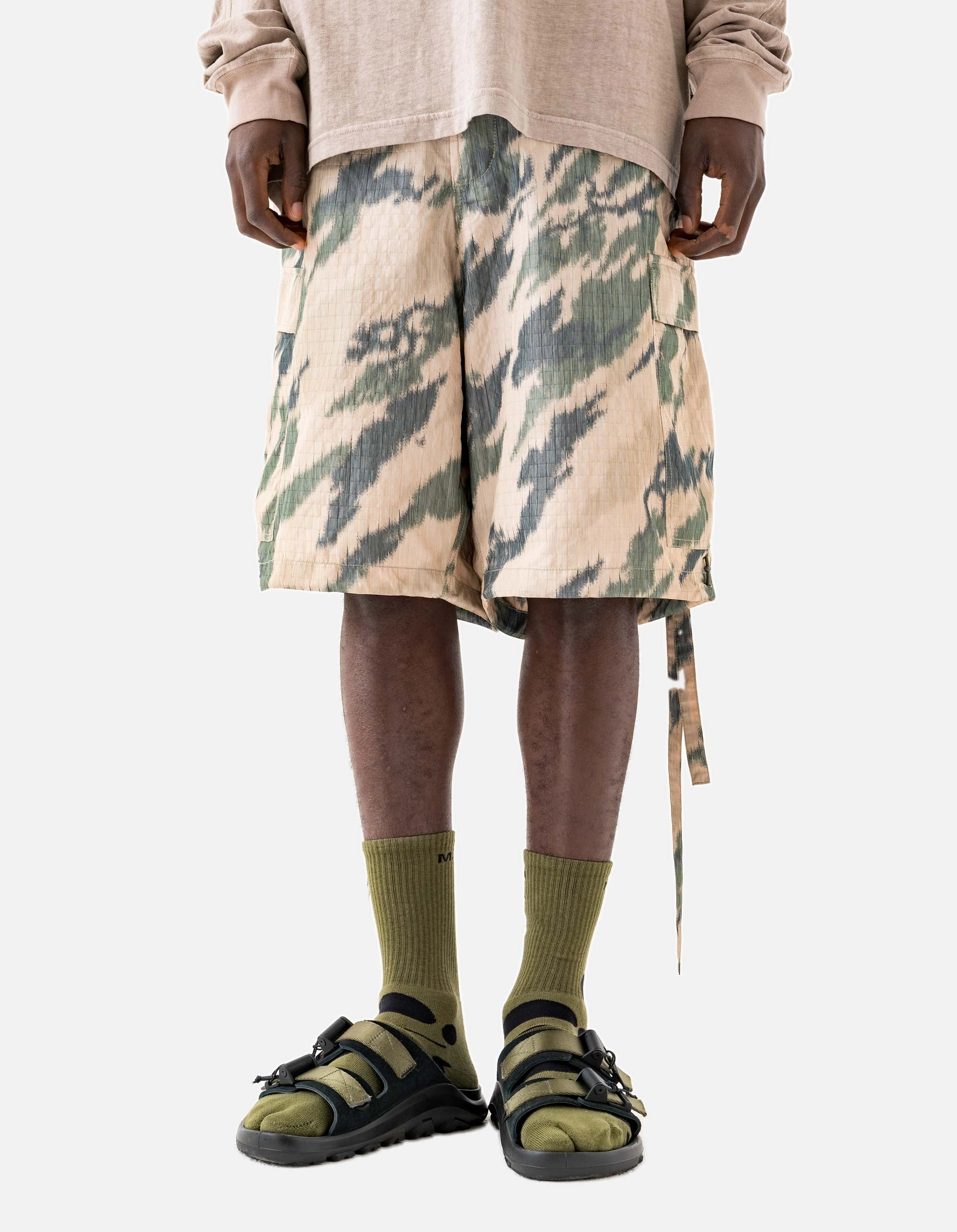 6066 Bonsai Camo Oversized Snoshorts Woodland Quick Layer Sporty Look