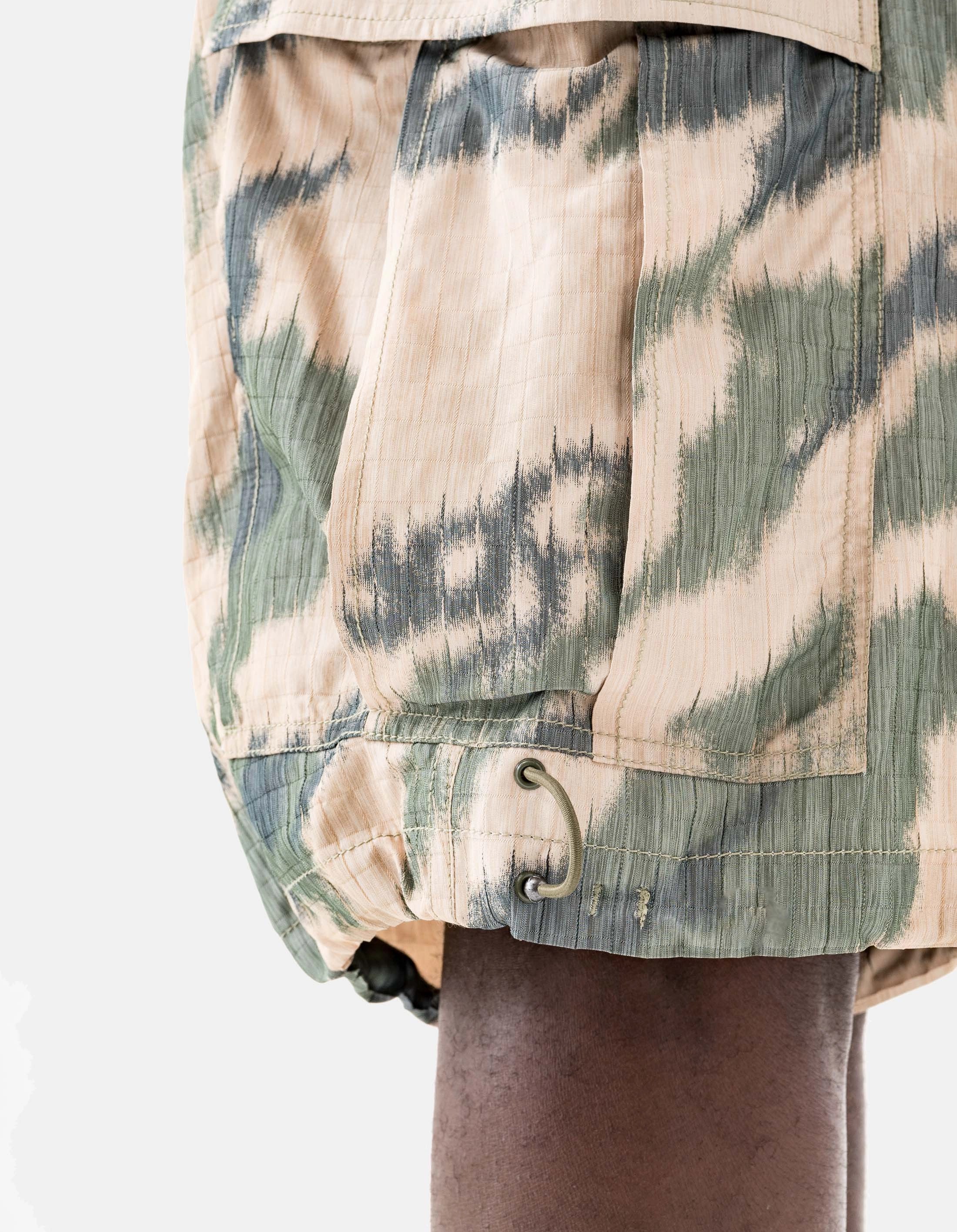 6066 Bonsai Camo Oversized Snoshorts Woodland Chill Style cardigan