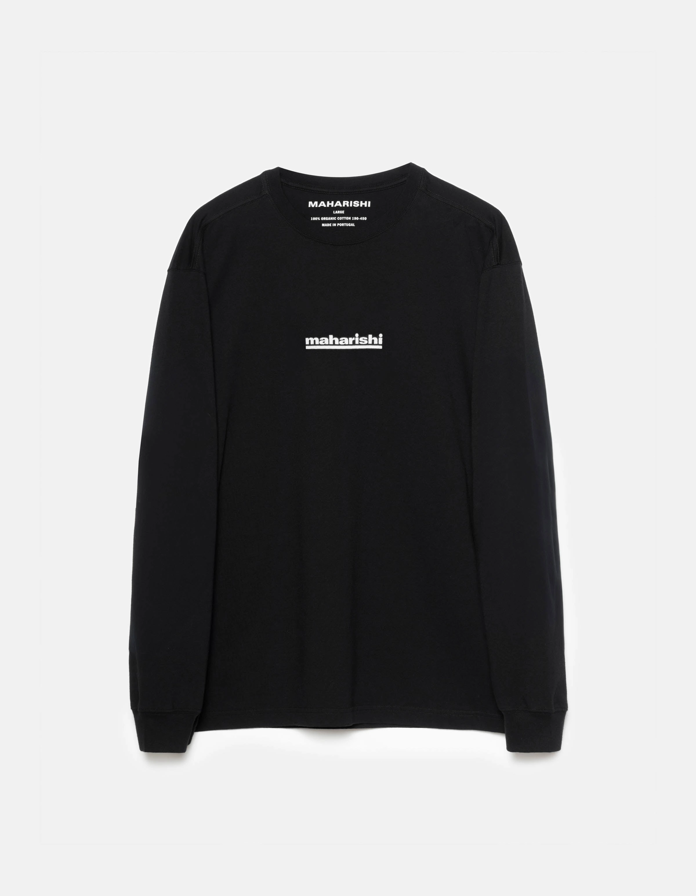 6130 The Truth is One L/S T-Shirt Black Cozy Knit Reflective Detailing