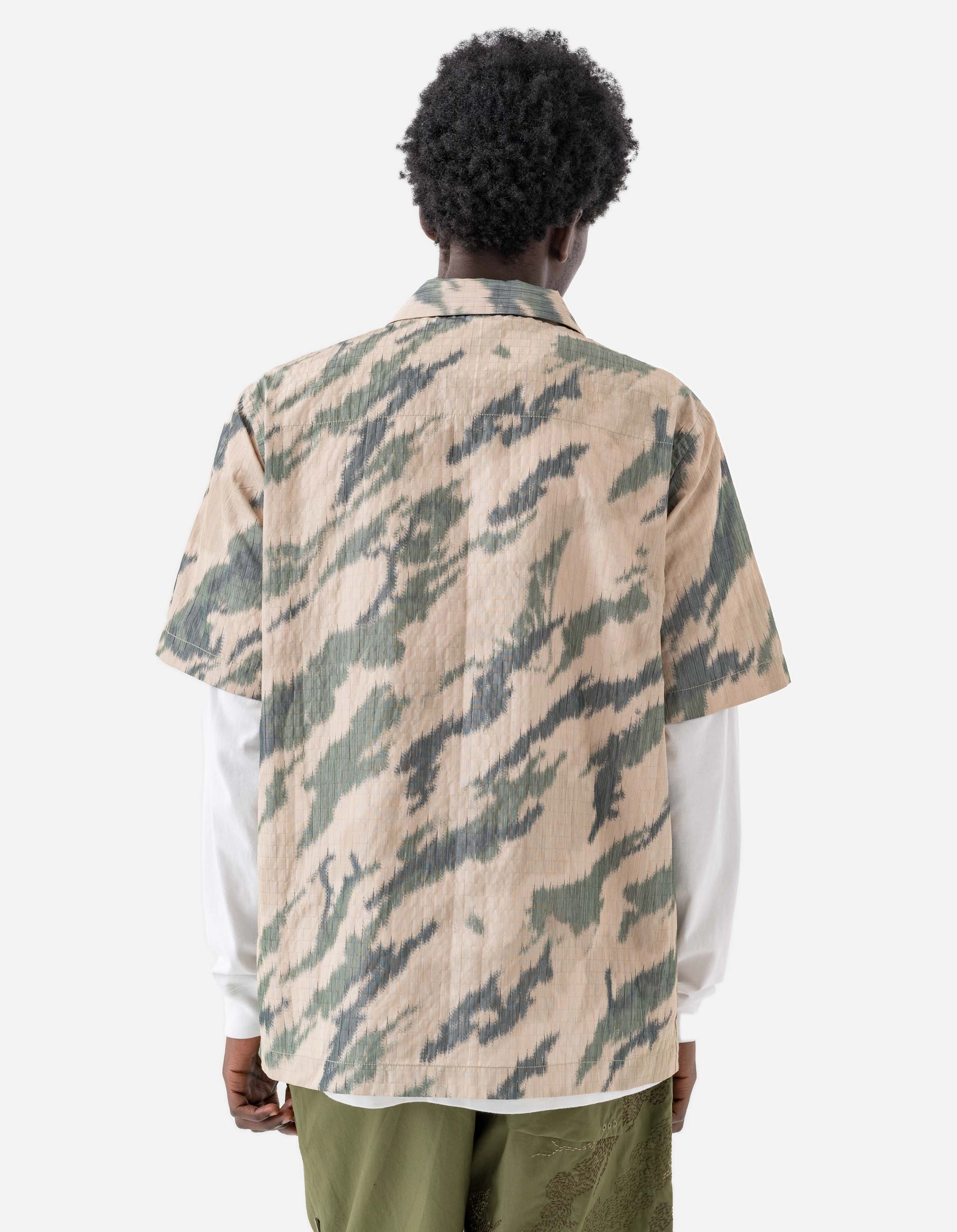 All-Season Wear 6213 Bonsai Camo Camp Collar Shirt Woodland