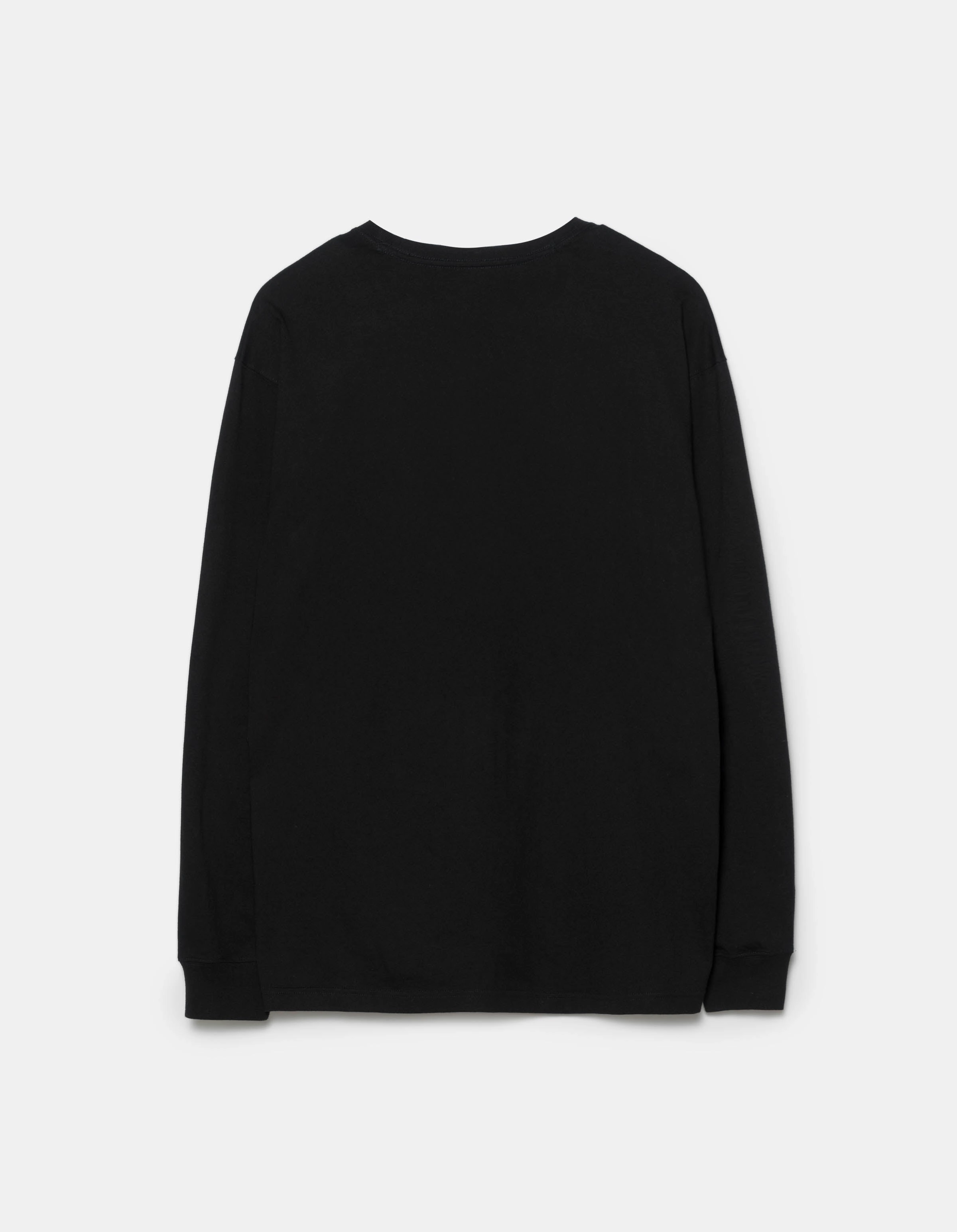 Bold Patterns 6221 Rice Stich Temple L/S T-Shirt Black