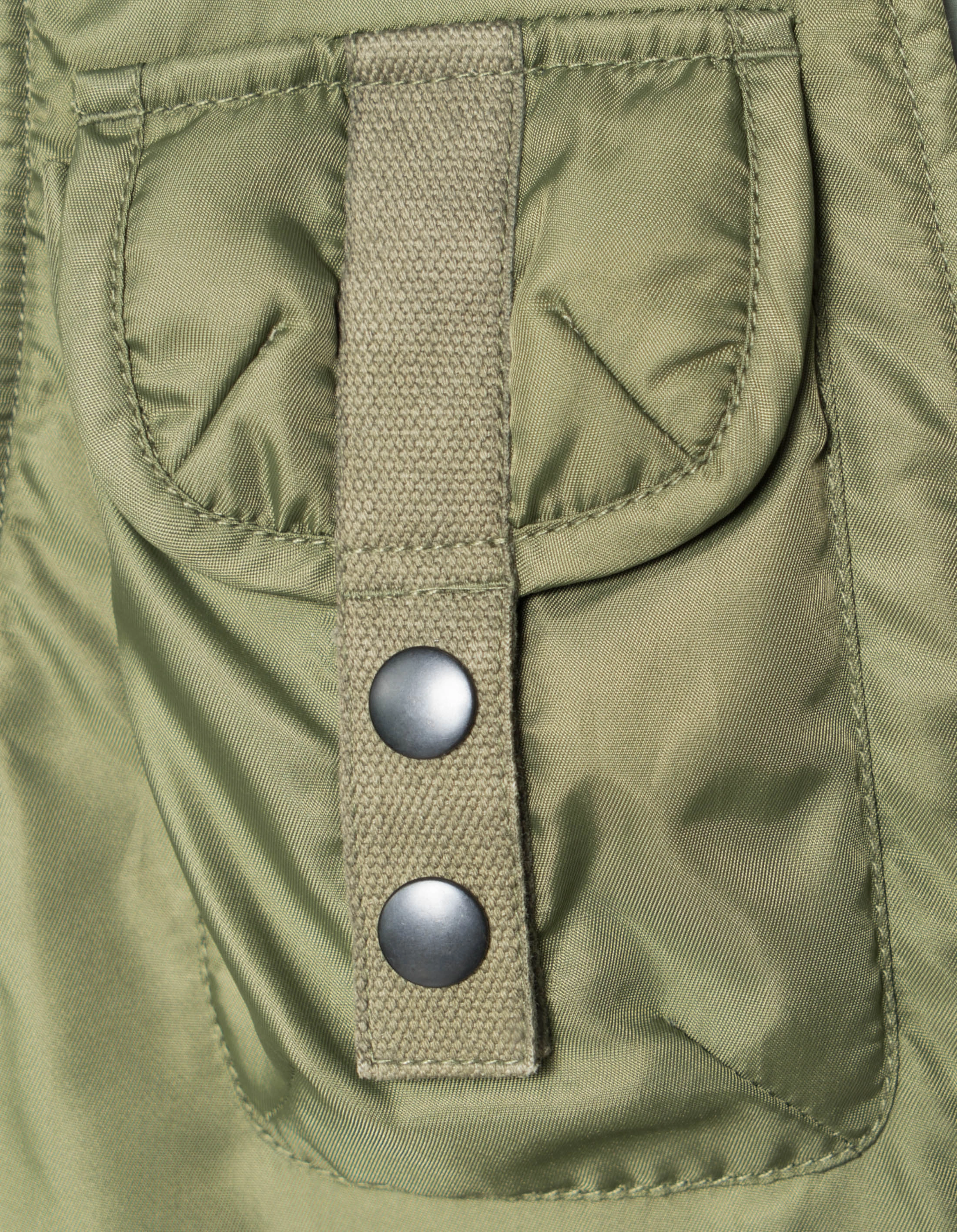Vegan Fabric 6228 M.A.L.I.C.E Padded Utility Vest Olive OG-107F