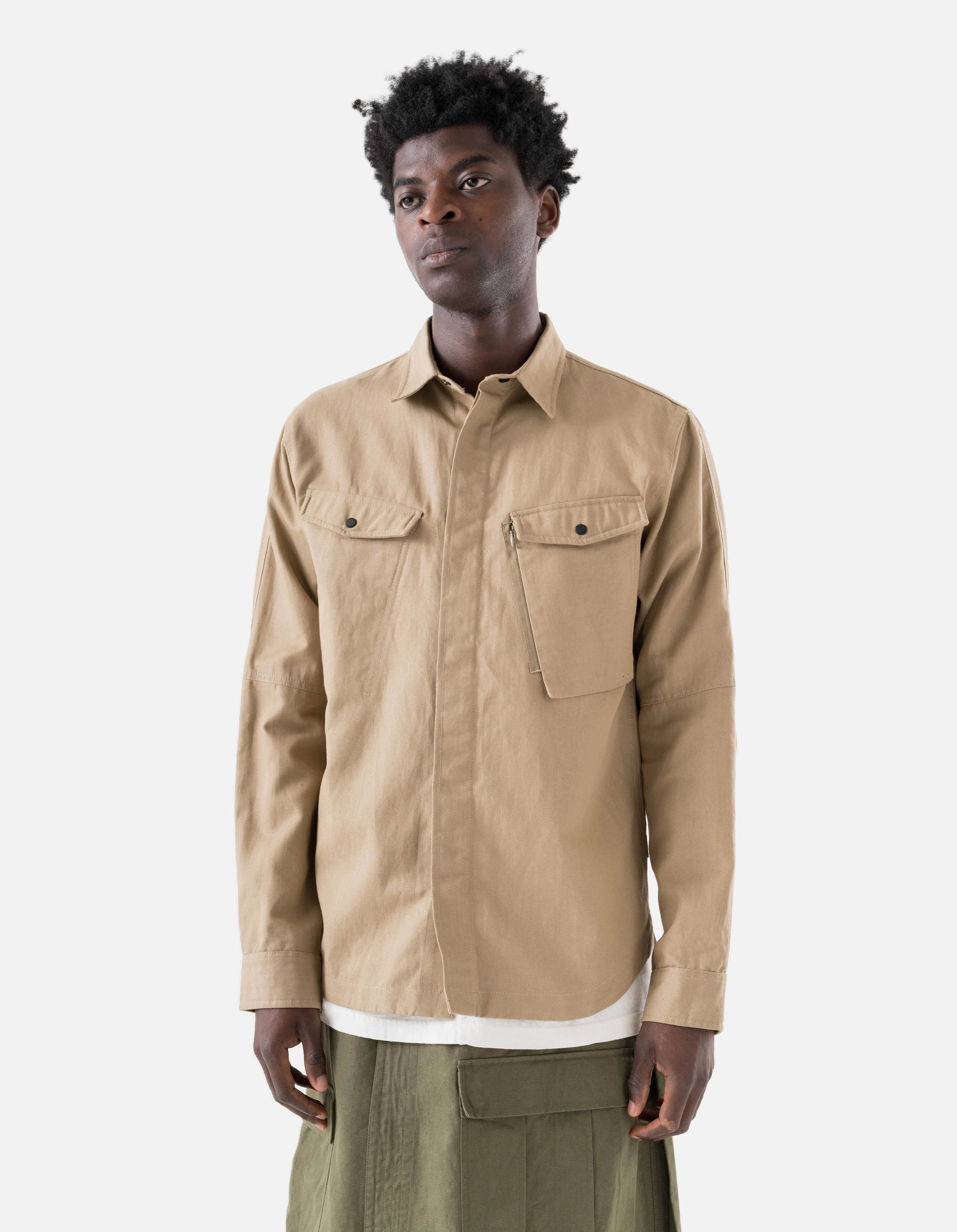 7028 MILTYPE Custom Shirt Sand All-day Comfort Urban Edge