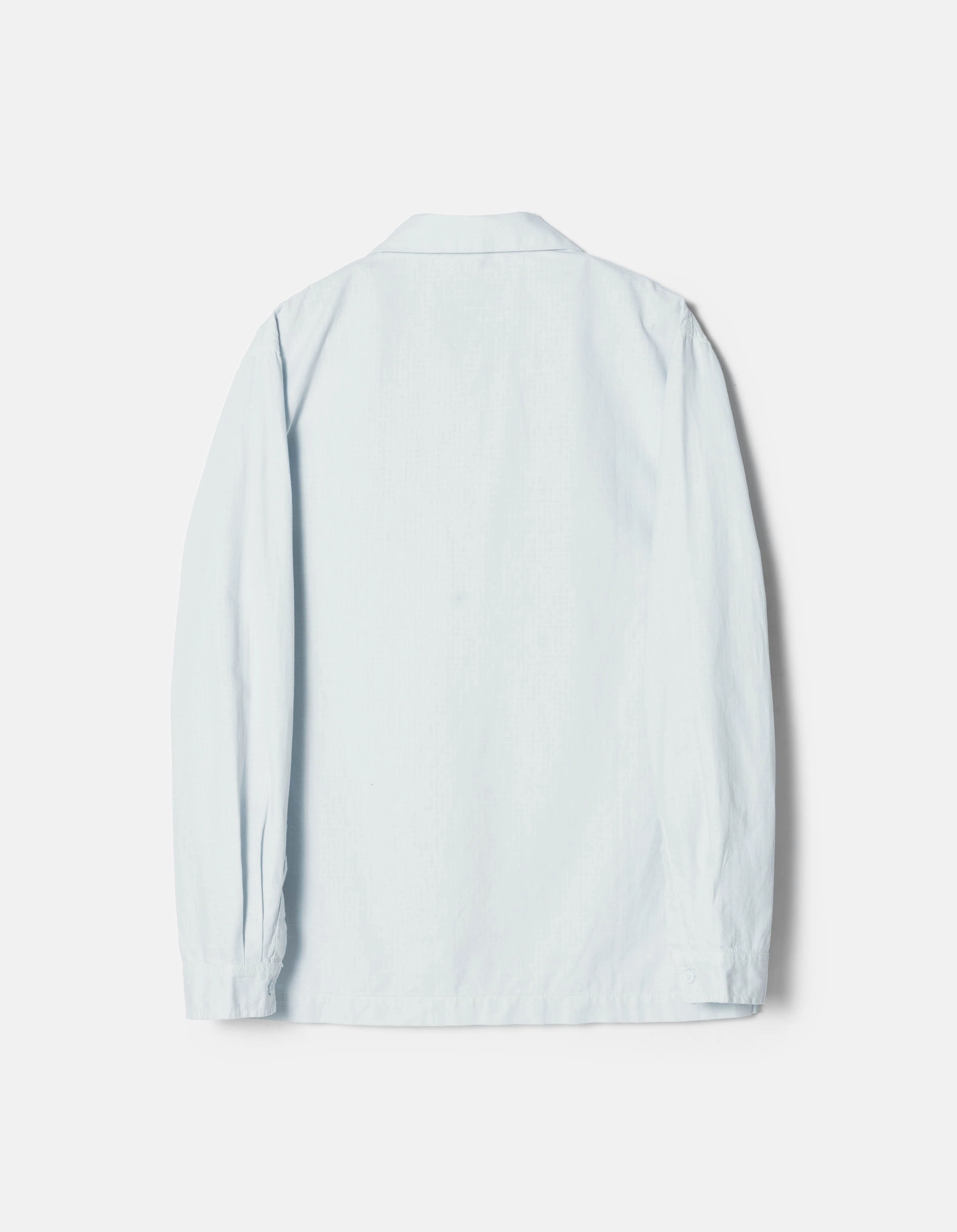 7101 L/S Camp Collar Shirt Ice Blue On-The-Go Style
