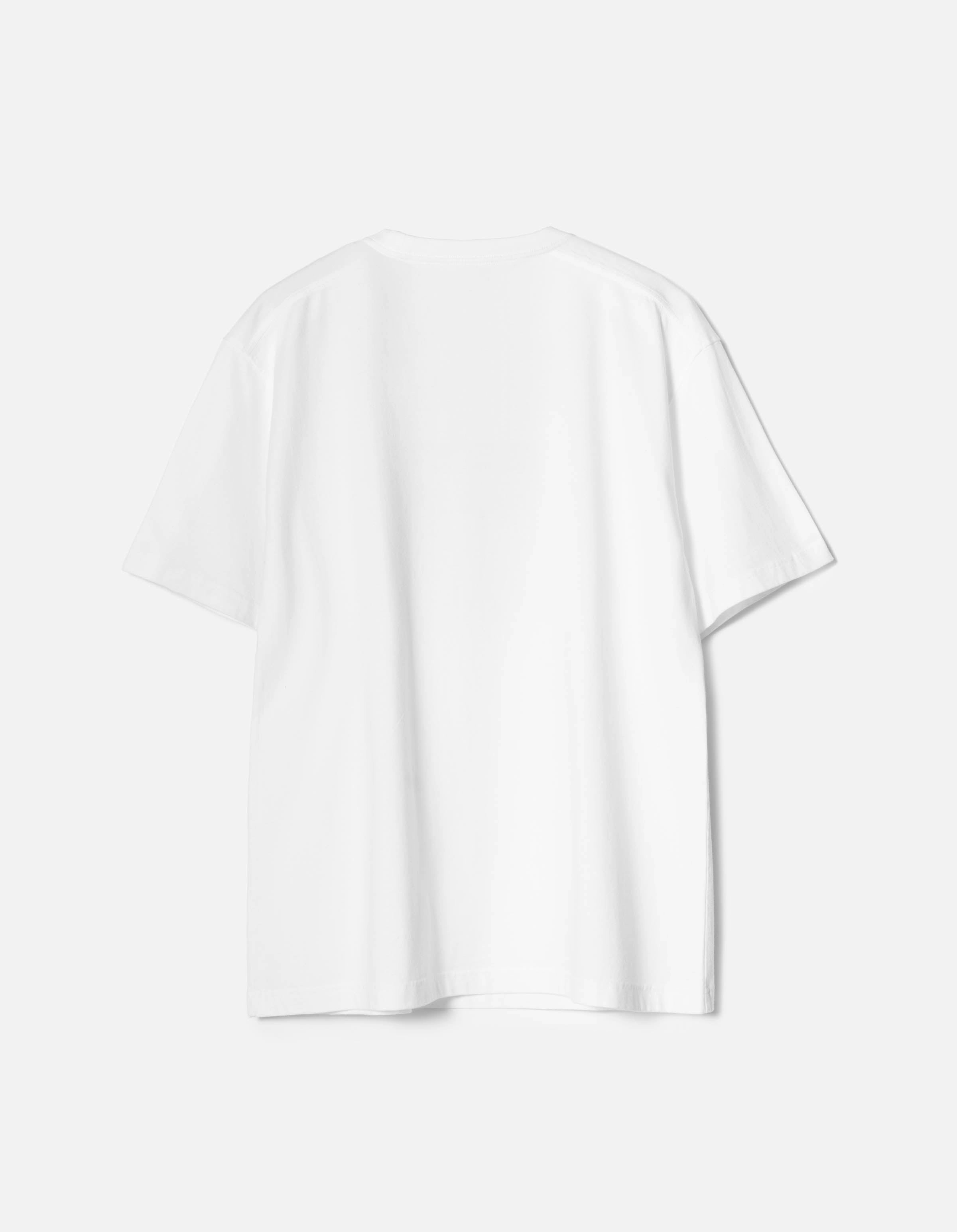NonRestrictiveCollar 7189 Maha Pagan S/S T-Shirt White