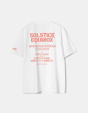 7395 EIR Solstice S/S T-Shirt White Relaxed Tank Breathable fabric