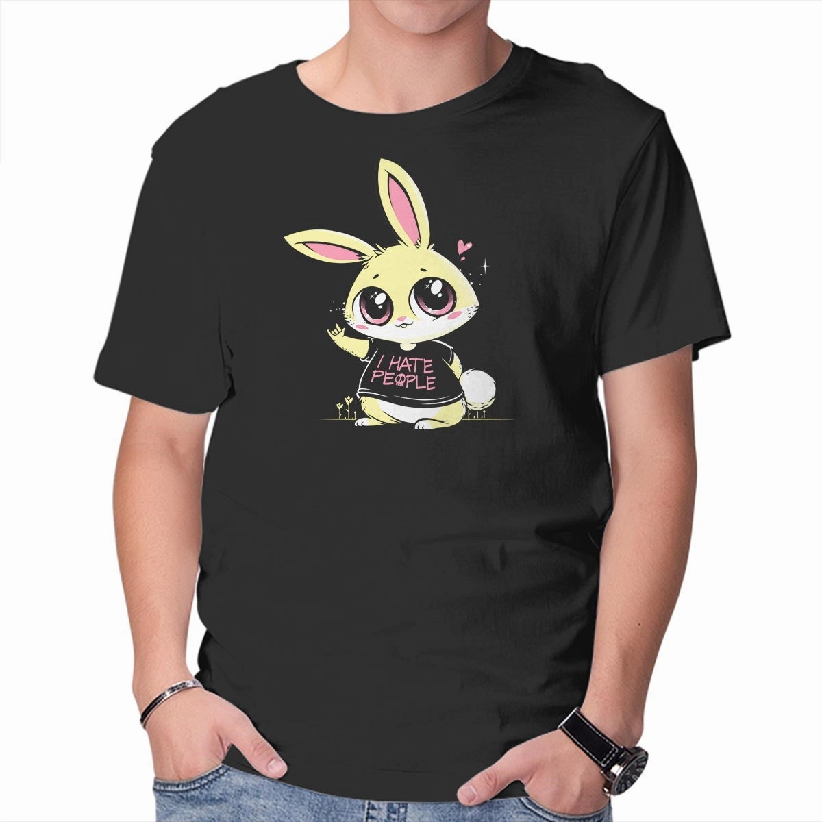 Slim Fit Comfort Active Style Trend I Hate People