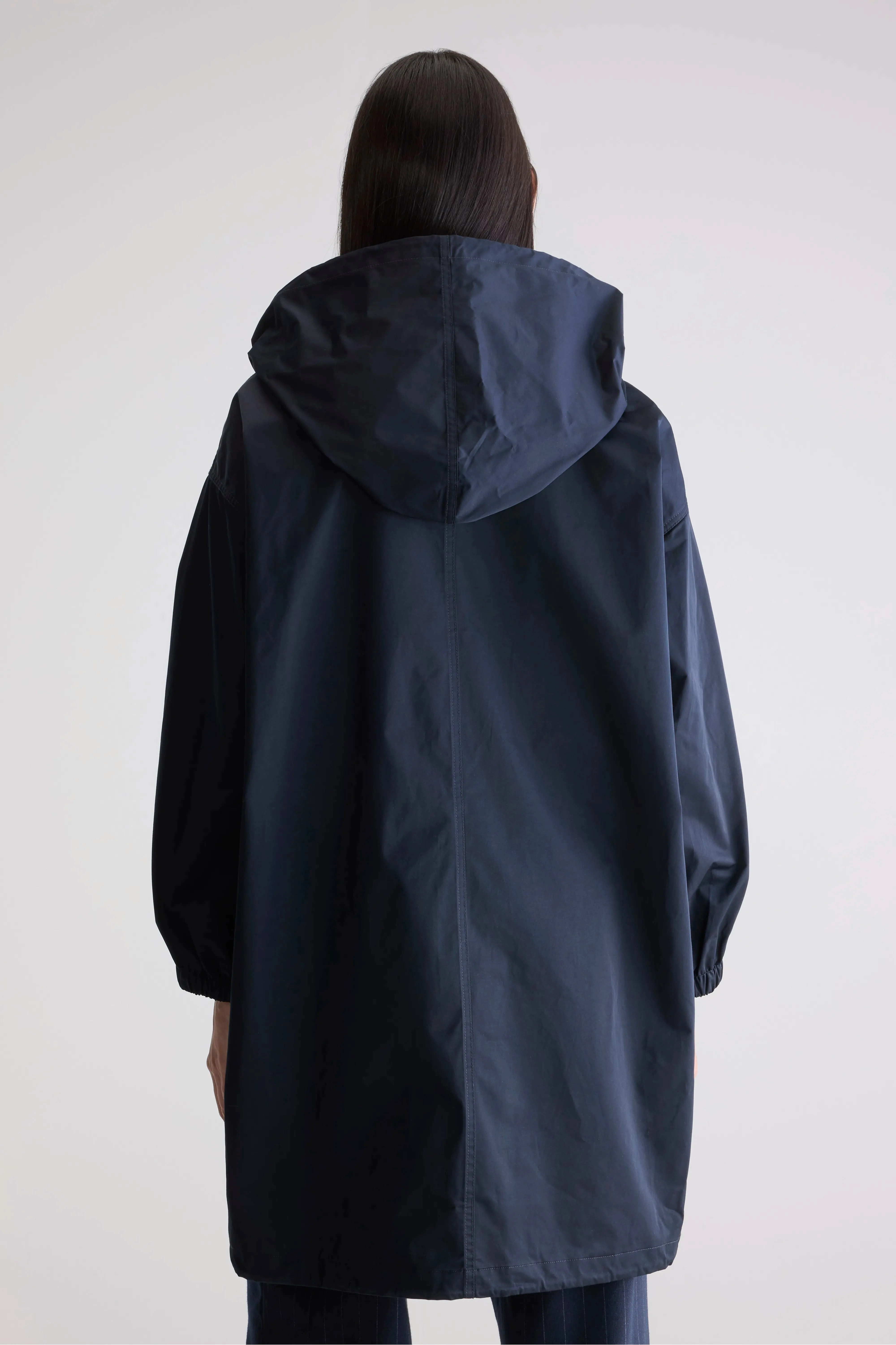 Laos hooded parka (242 / W / NAVY) Basic Essential Layer