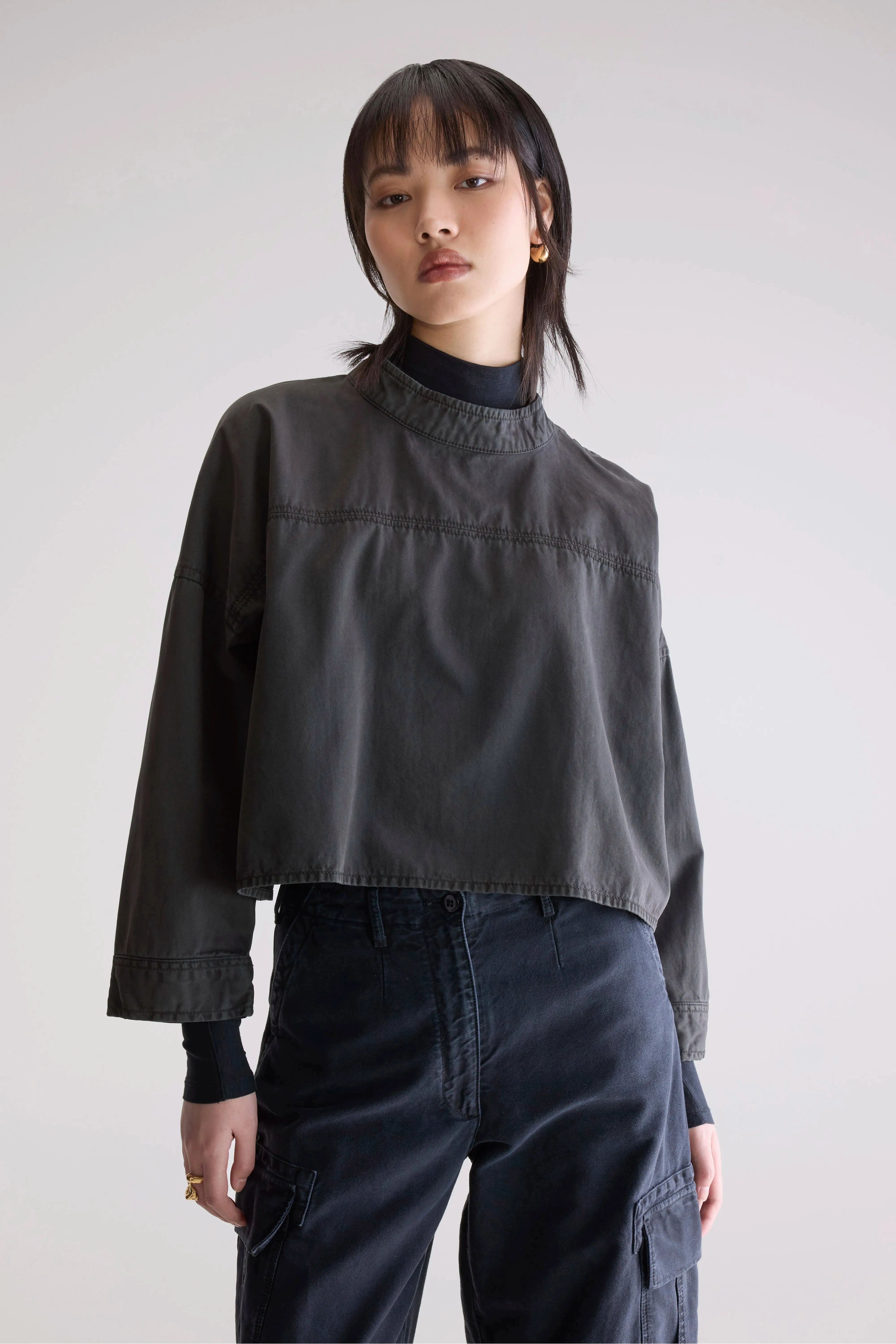 Daytime Look Waldo relaxed blouse (252 / W / PIRATE)