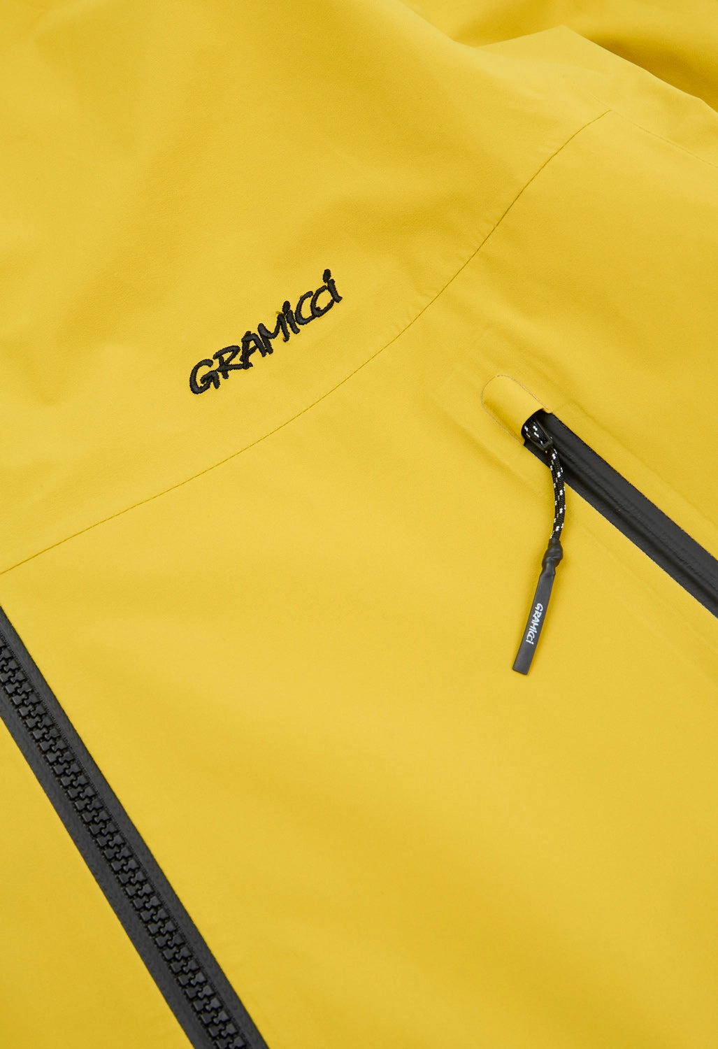 Gramicci Men's 3L Guide Jacket - Mineral Bronze InterchangeableLining Waterproof Zipper Closure