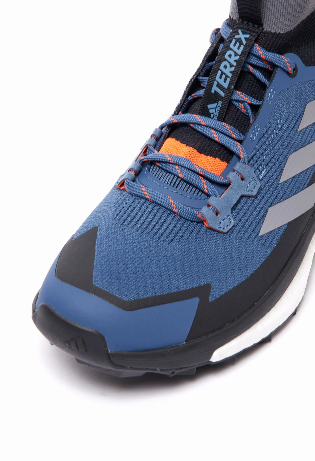 adidas TERREX Free Hiker 2 Men's Boots - Wonder Steel/Grey Three/Legend Ink Feather Light Night Travel Winter Comfort