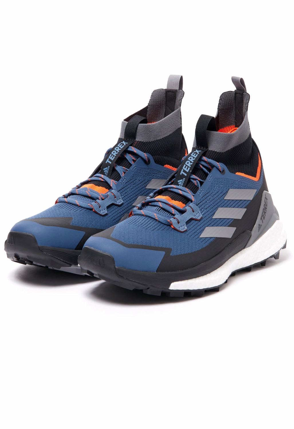 adidas TERREX Free Hiker 2 Men's Boots - Wonder Steel/Grey Three/Legend Ink Fire Side Comfortable Experience
