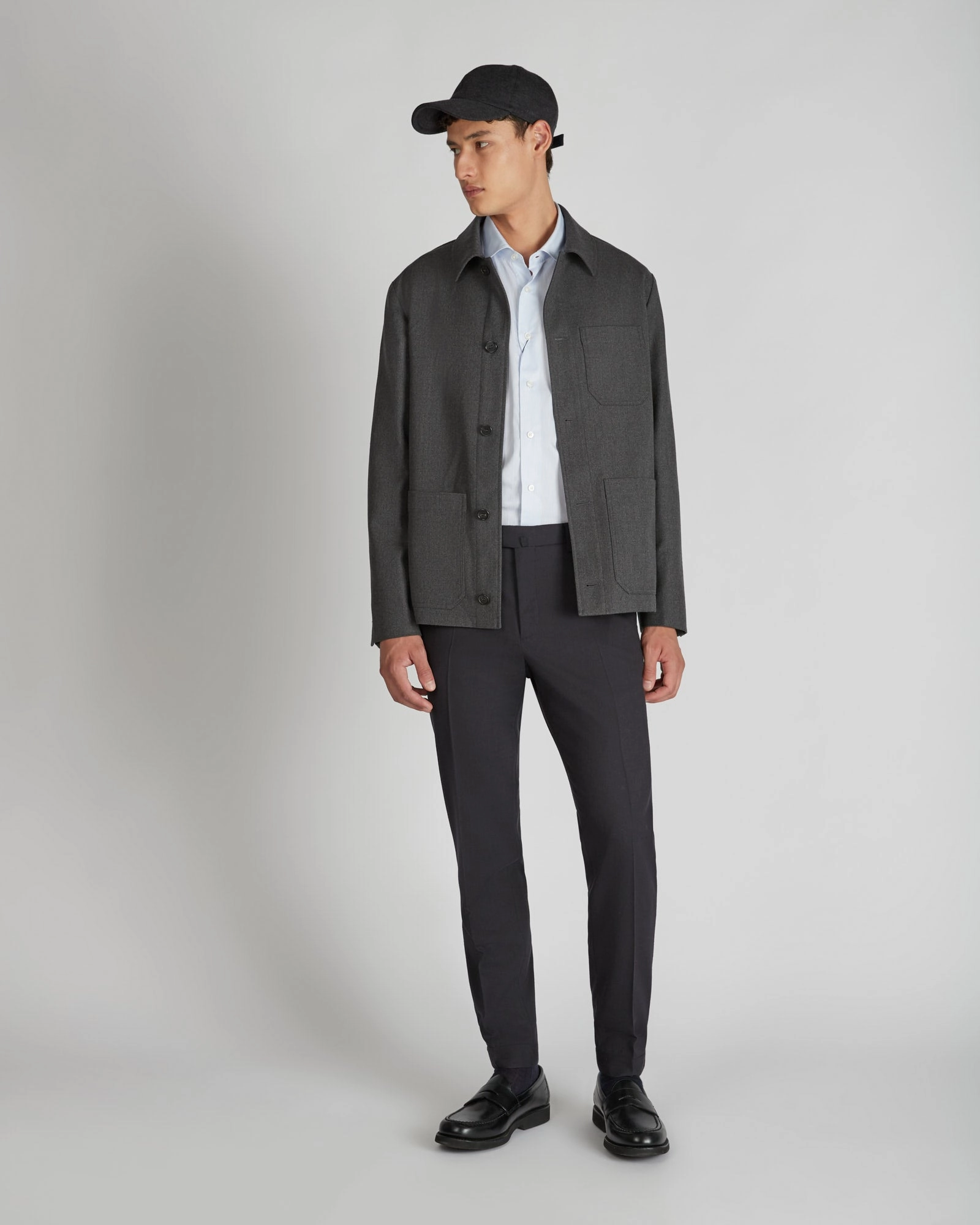 Slim fit cotton shirt Daytime Look Youthful Vibe