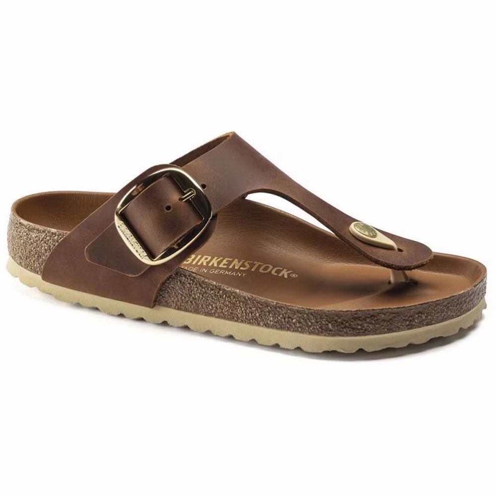 Gizeh Big Buckle Sandal Adjustable Sole Comfortable Insole