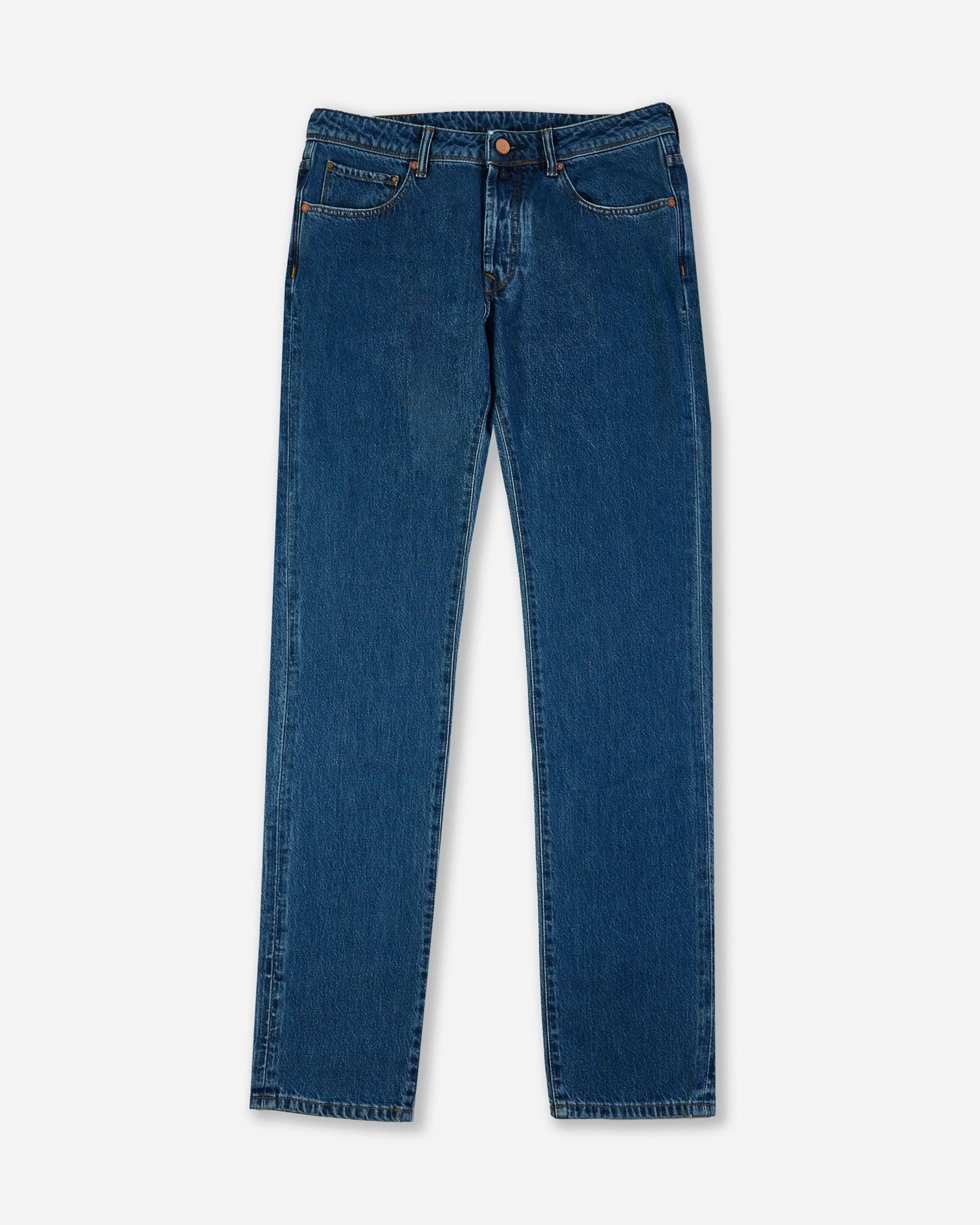 Slim-fit cotton denim five-pocket trouser Stylish Waistband