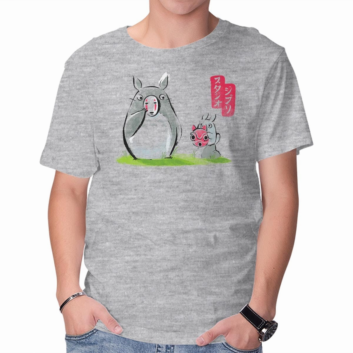 Ghibli Ink Minimal Fashion