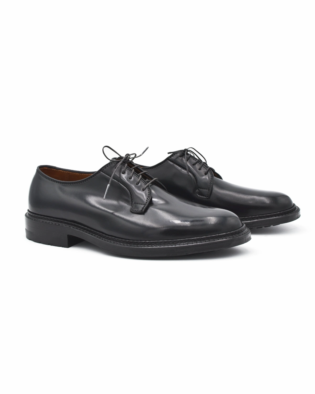 Alden 9901C Black Cordovan Plain Toe Blutcher First Look Everyday Comfort