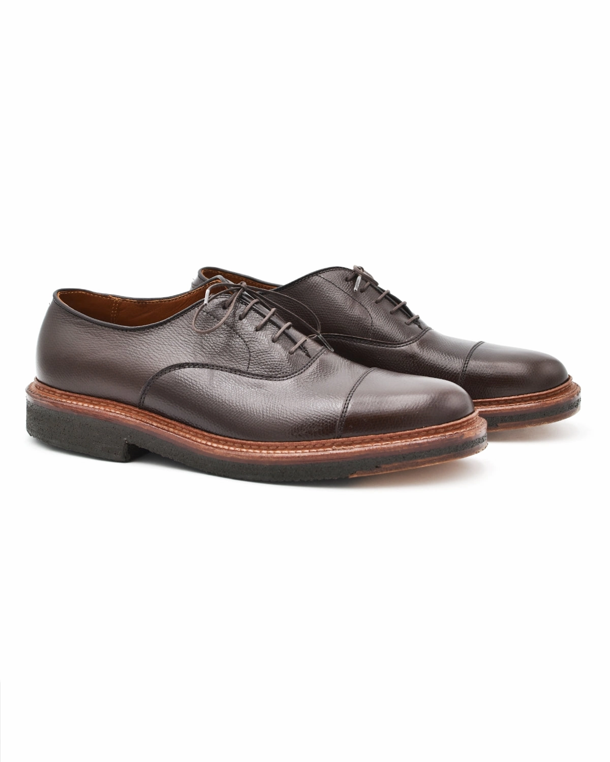 Alden D2330 Dark Brown Alpine Grain Cap Toe Oxford Narrow Shape
