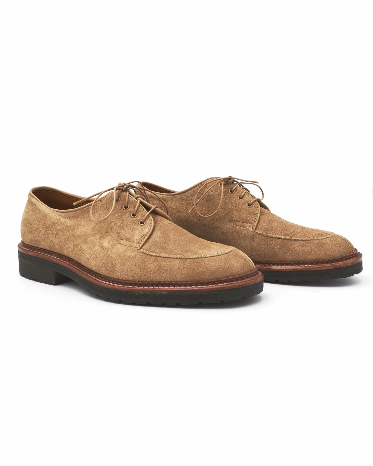 Detail Shade Alden D2615 Tan Suede Mocc Toe Blucher