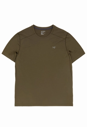 Performance Fit Slim Comfort Arc'teryx Men's Cormac T-Shirt - Tatsu Heather