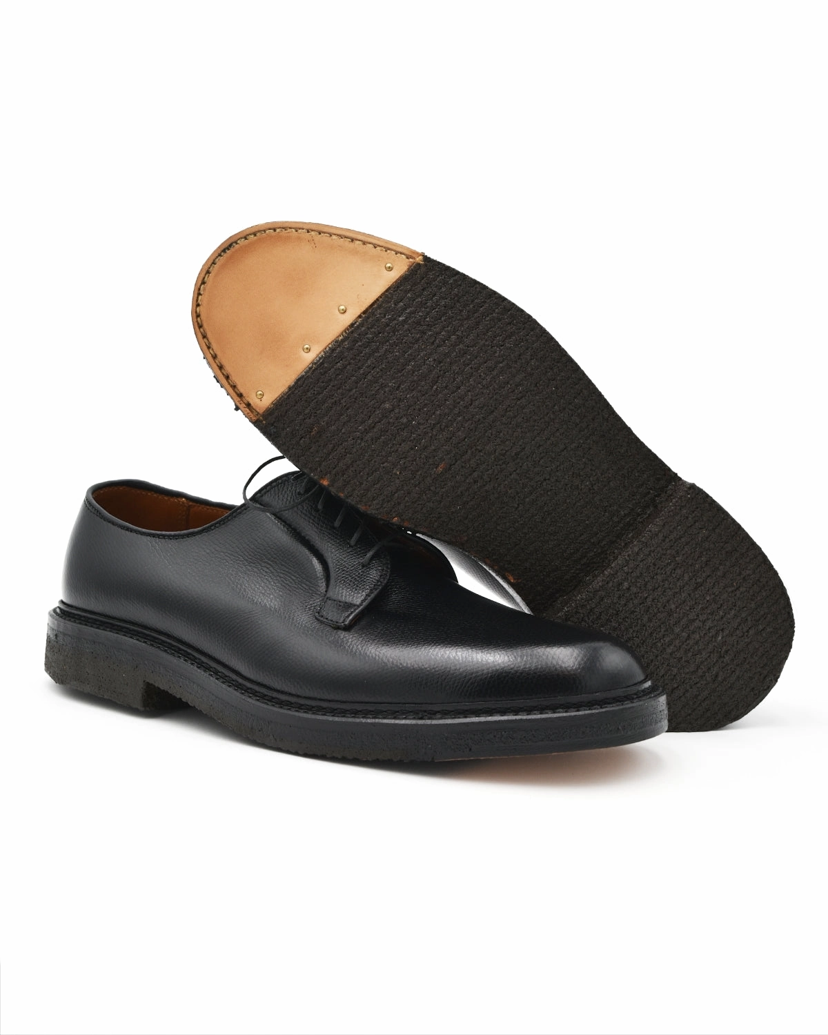 Canvas Material Neat Profile Alden 949 Black Alpine Grain All Weather Walker