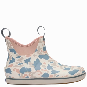 Women's 6" Ankle Deck Boot Comfort Lining Rainy Days Anti Odor Outdoor Explorer