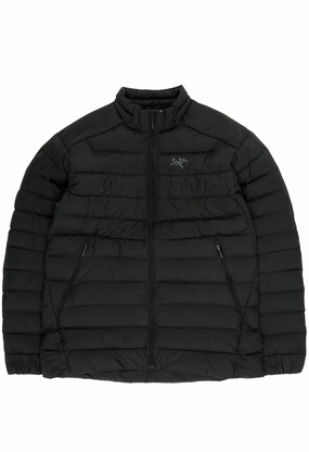Arc'teryx Cerium Men's Jacket - Black Weekend Casual Fit WindResistant Coating
