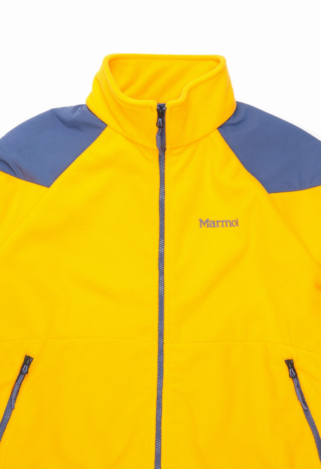Style Staple All Weather Piece Marmot Better Polar Alpinist Fleece Jacket - Solar / Blue Indigo
