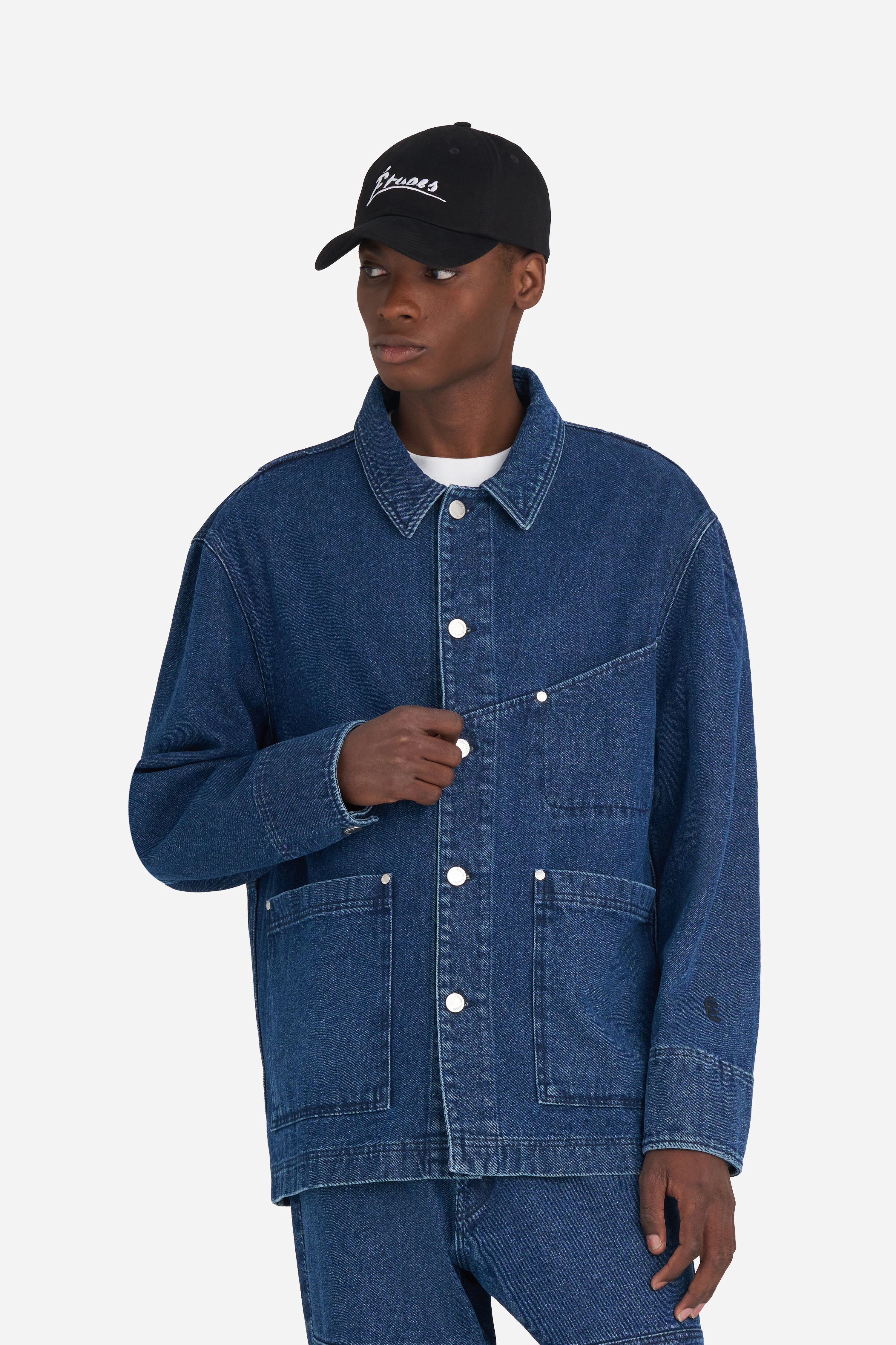Good Material Puffer Design WORKER DENIM JACKET