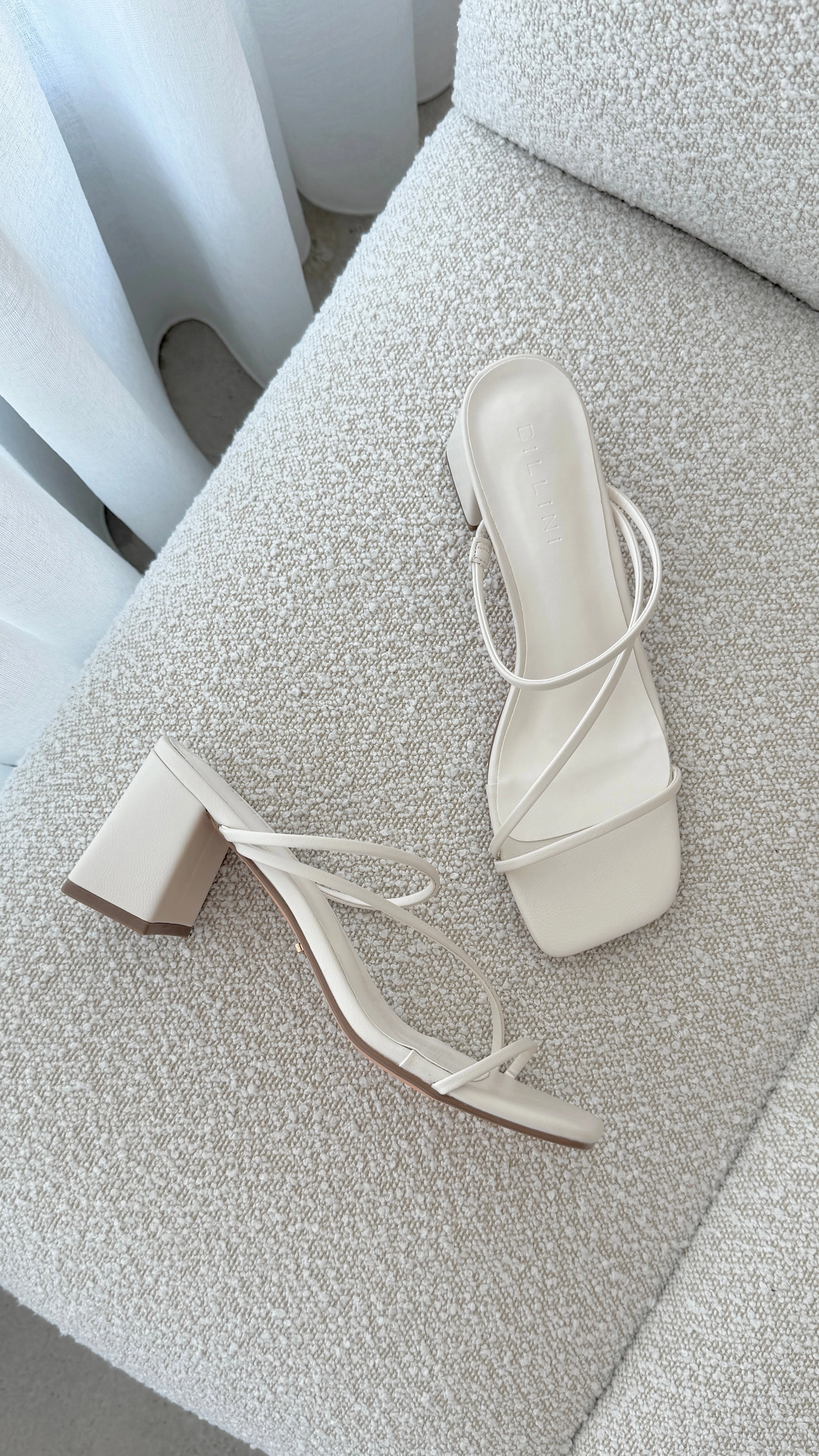 Yazmin Heel 2.0 - Ivory Easy return