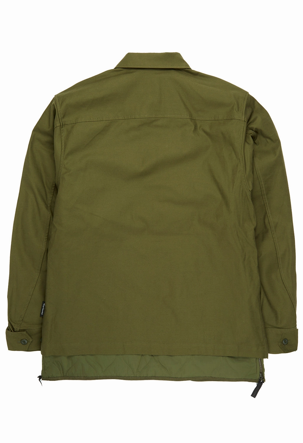 Reinforced Edging Wild Things Men's Bdu Quilting Attachable 3-in-1 Jacket - Olive Drab