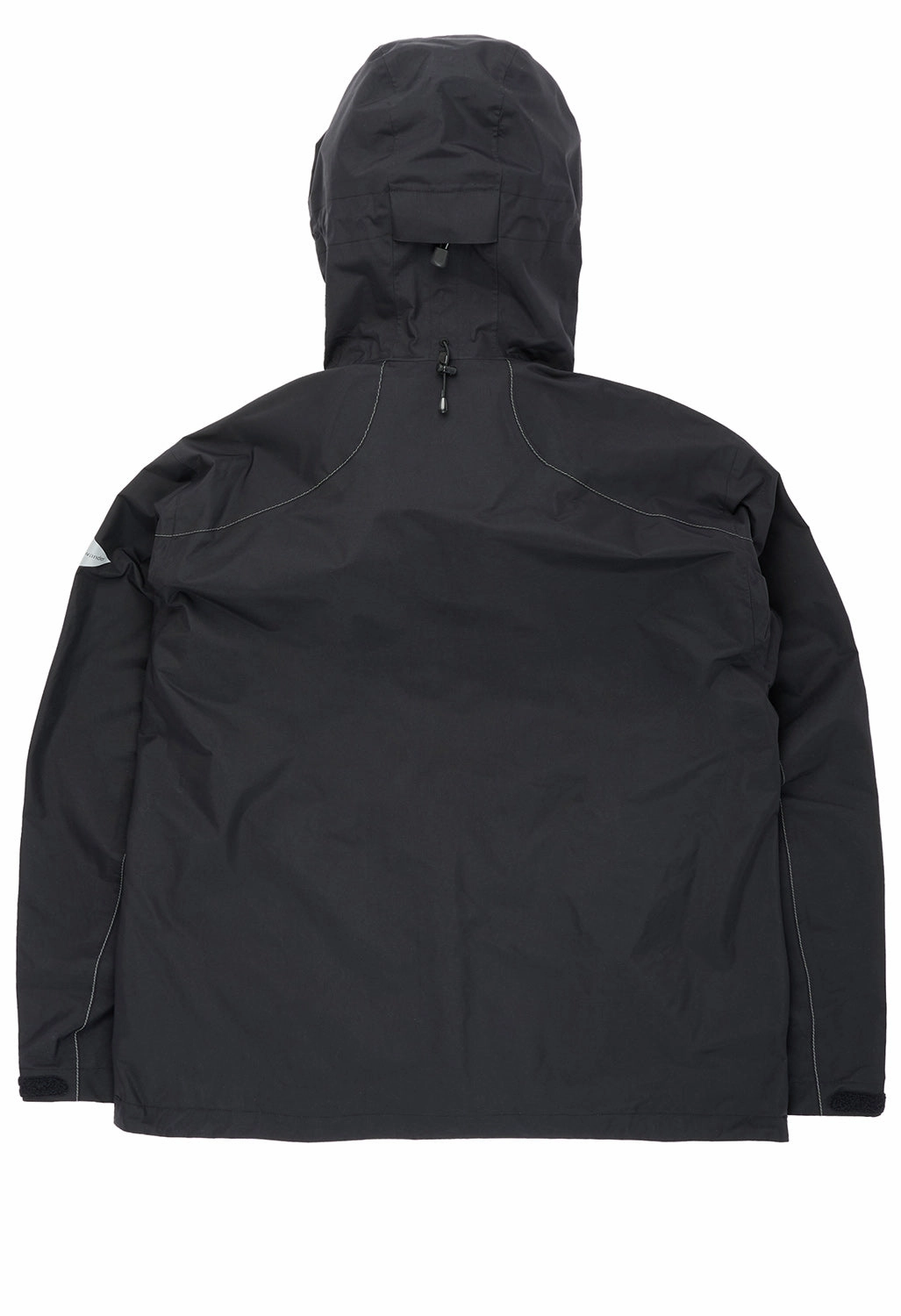 and wander Men's 2.5L Hiker Rain Jacket - Black Mold resistant