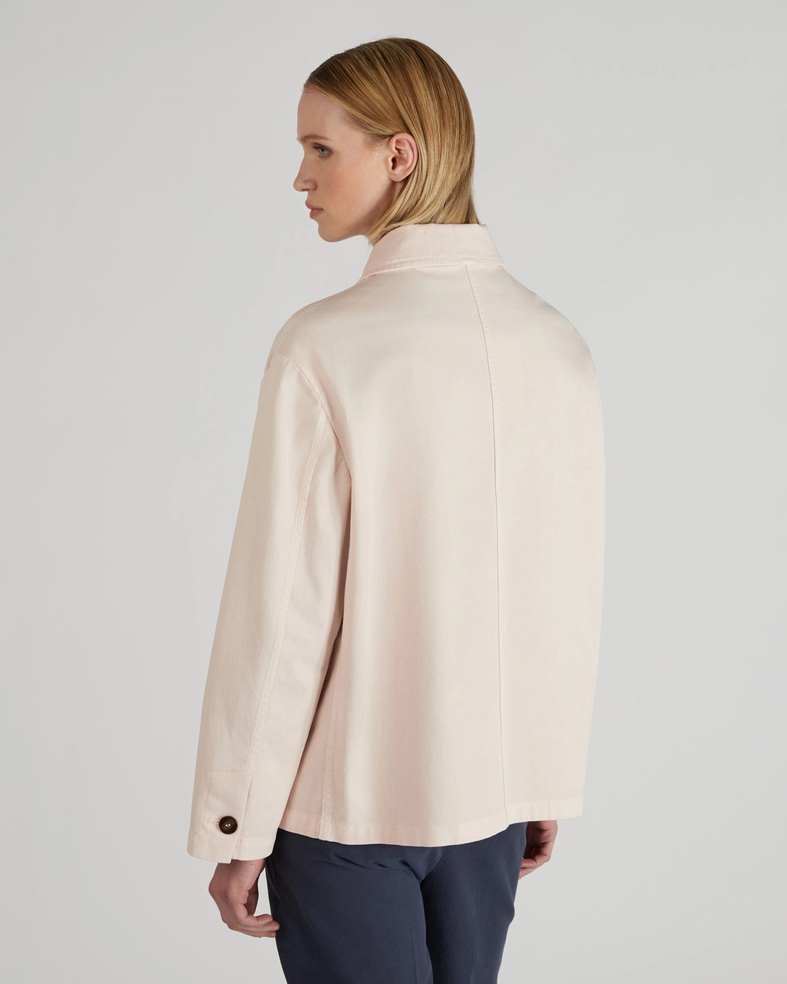 Cotton bull blouse Snag Free Knit Refined Casual