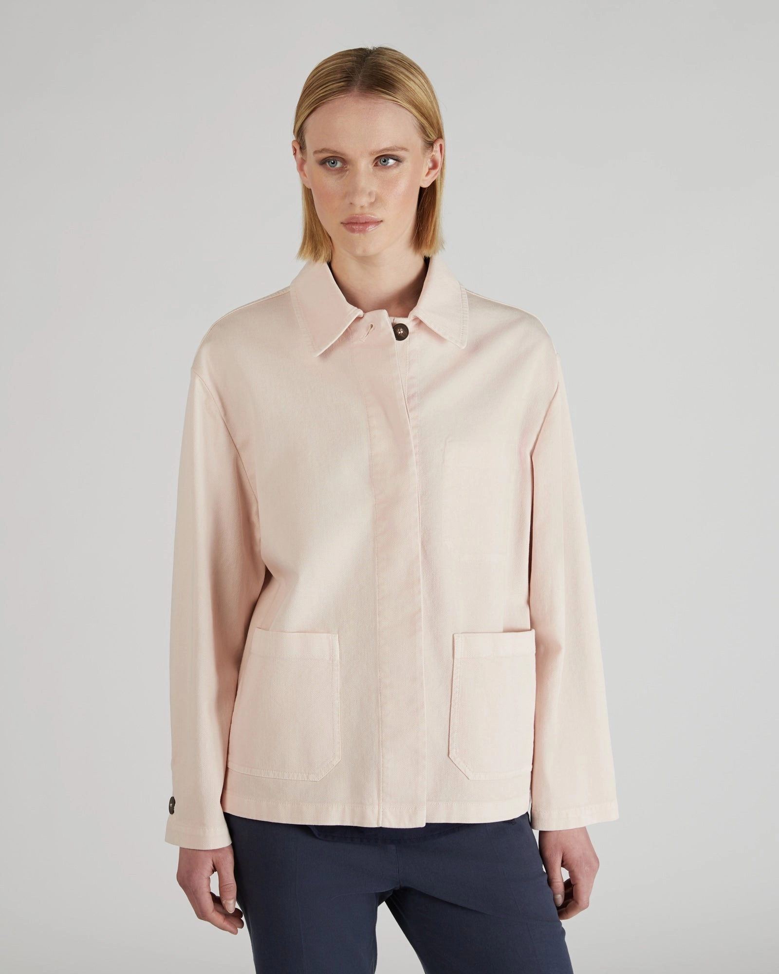 Cotton bull blouse Soft Fleece Interior