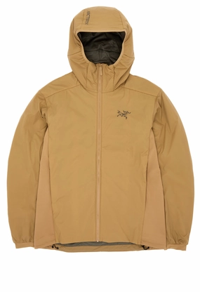 Arc'teryx Men's Atom Hoody - Canvas / Forage WrinkleFreeFinish Multi Layer Construction